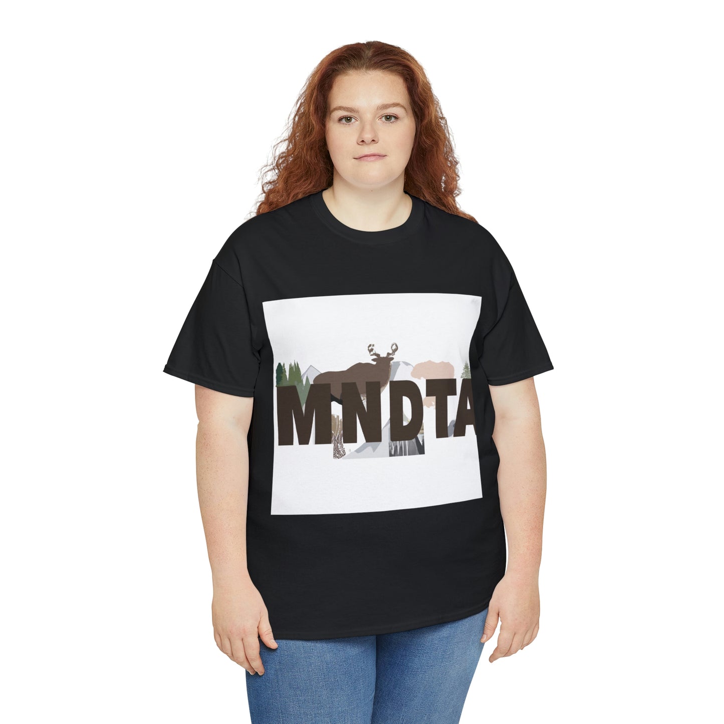 The wild life in Montana is abundant, varied, and diverse. It is home to a wide range of species, from small mammals such as squirrels, chipmunks and jackrabbits, to larger mammals like moose, b - T-shirt