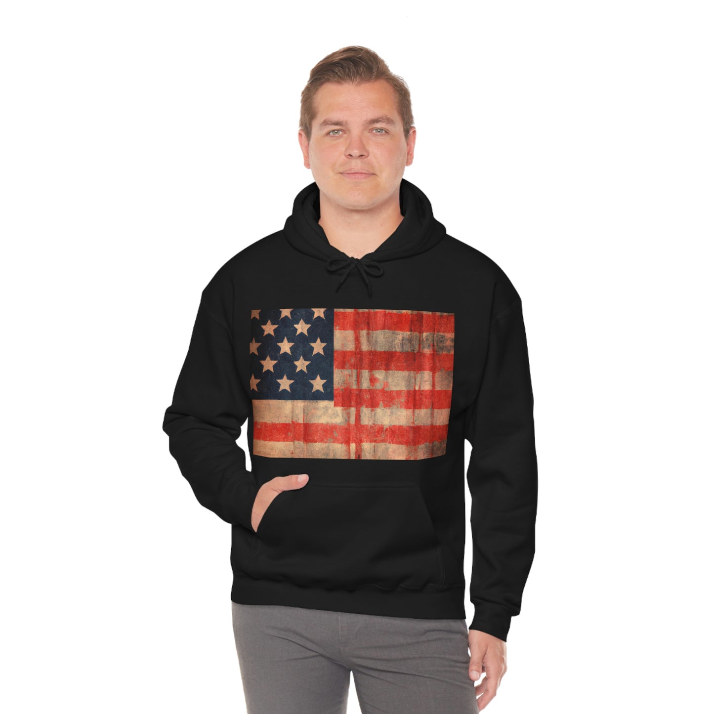 "The flag of our Union forever."  - Abraham Lincoln - Hoodie