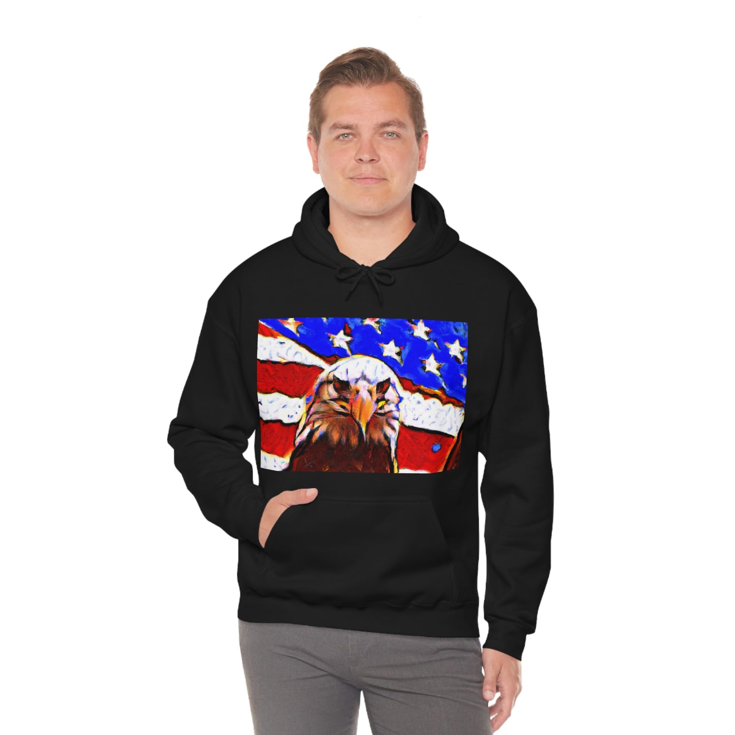 "The flame of American freedom will never be extinguished" - Ronald Reagan - Hoodie