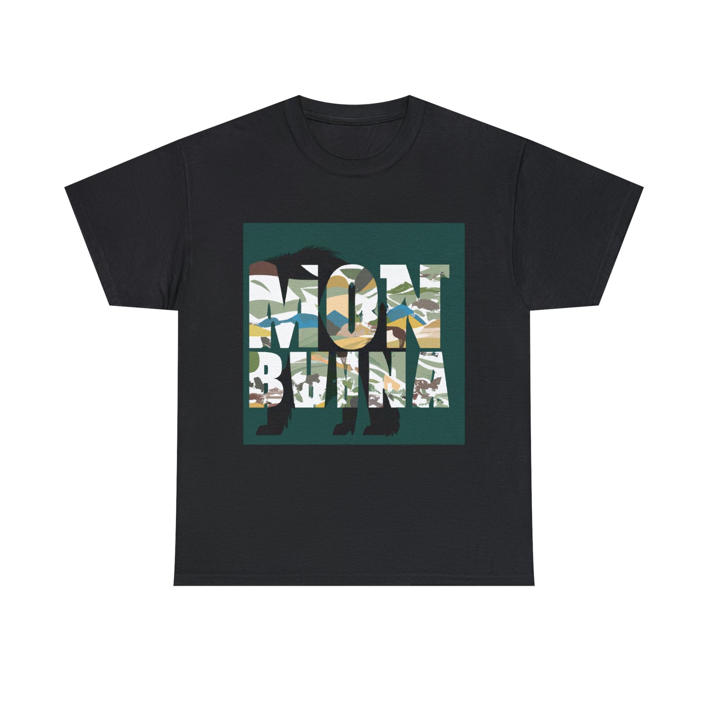 Montana has abundant wildlife. The state has a great variety and abundance of fish, including native cutthroat, bull, lake, grayling, and mountain whitefish, as well as brown, lake, and rainbow trout. The forests - T-shirt