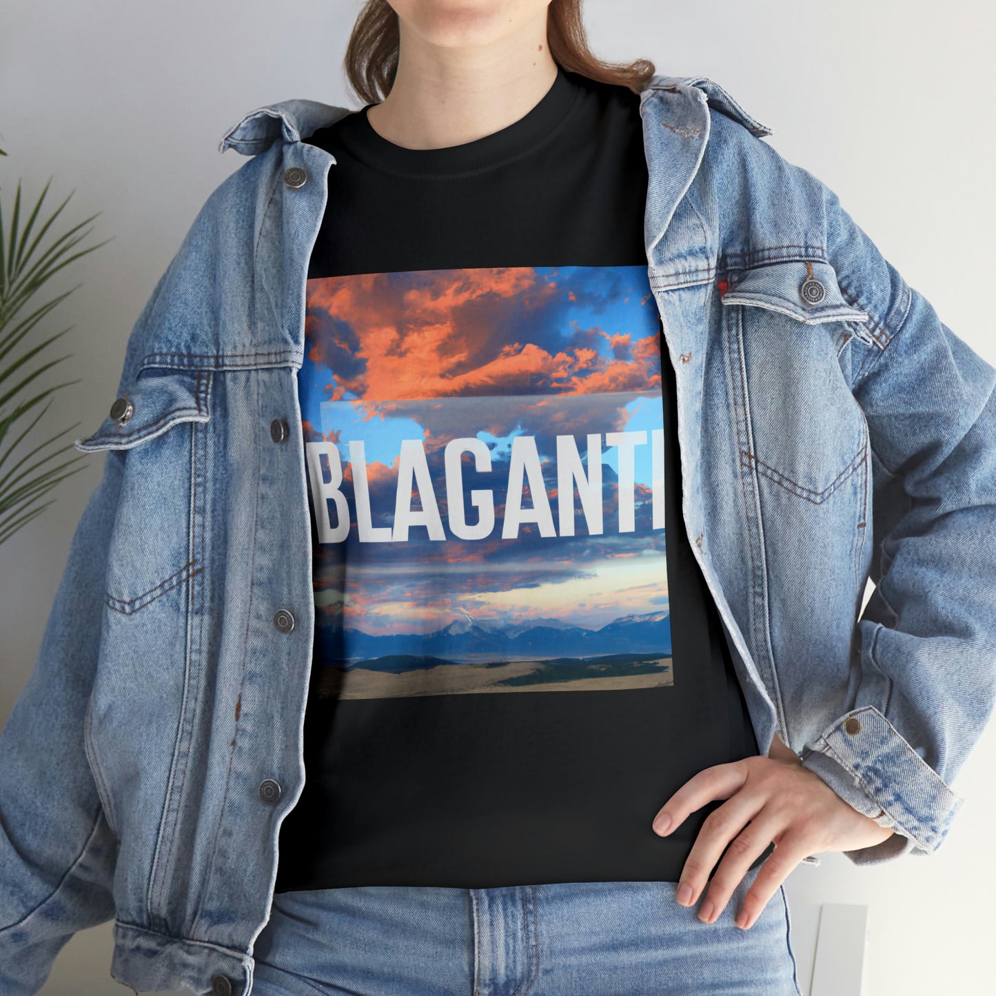 The term "Big Sky Country" is used to refer to Montana, a state in the western part of the United States. The name comes from the seemingly endless vastness of the region's majestic blue sky and extraordinary wide open spaces. The - T-shirt
