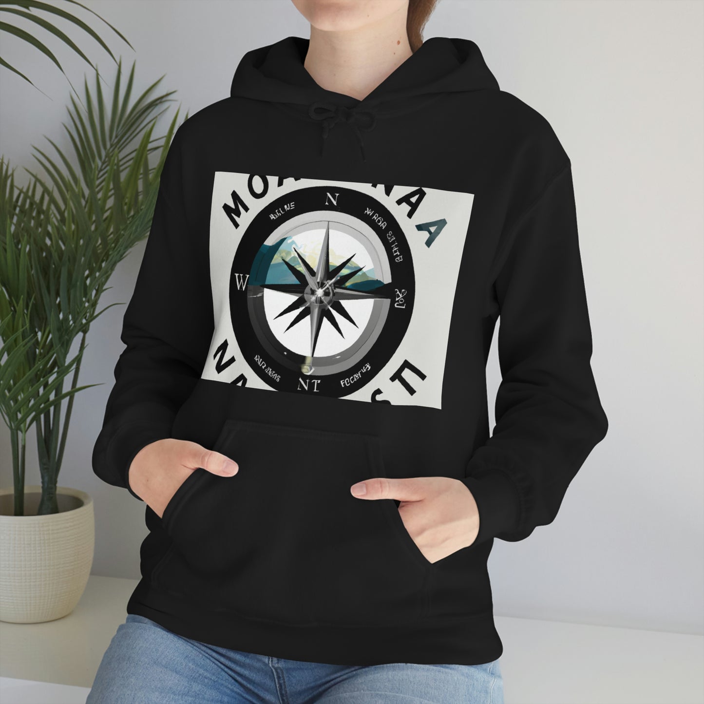 The term "Montana wonderlust" often refers to the feeling of longing for the wild beauty of the Big Sky State. It's a phrase used to describe the irresistible urge to explore the mountains, valleys, rivers, and forests of Montana - Hoodie