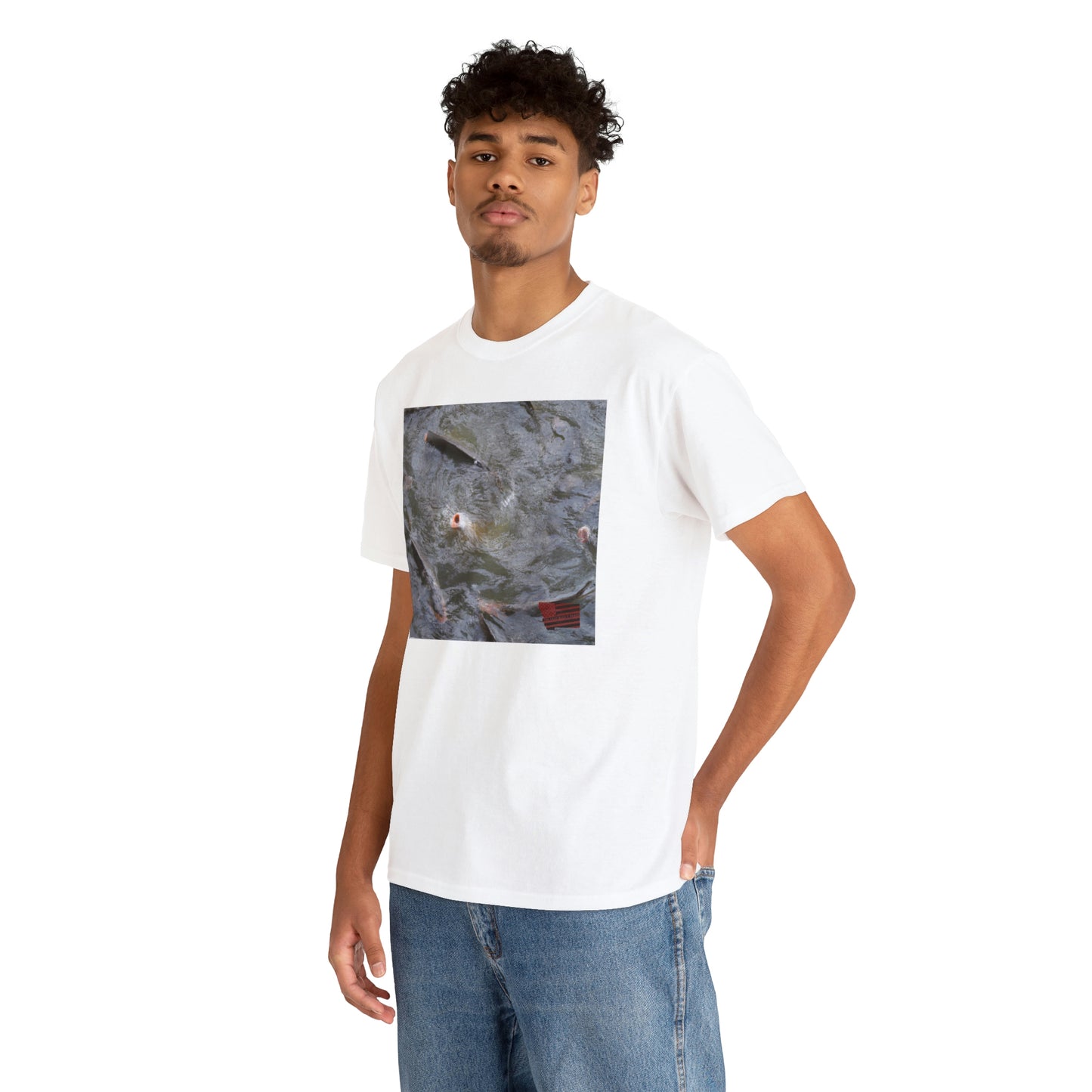 Fancy Quillfish, a sophistiated and multi-colored freshwater fish with large, cascading fins. - Tshirt