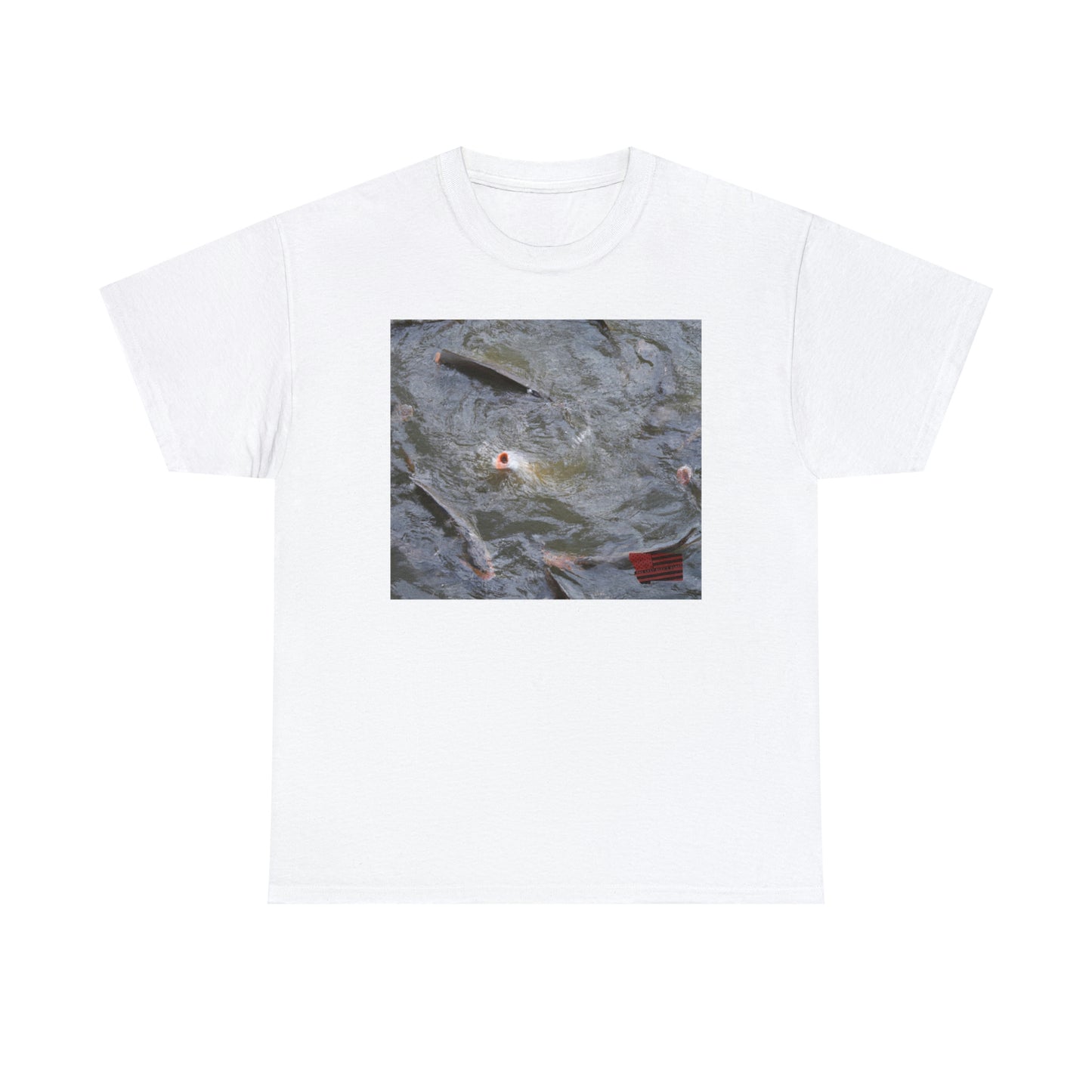 Fancy Quillfish, a sophistiated and multi-colored freshwater fish with large, cascading fins. - Tshirt