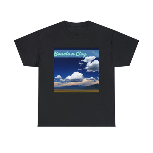 Big Sky Country is the nickname for the state of Montana in the United States. The nickname comes from the phrase, “Big Sky Country,” which was first used in the novel, Wolf Willow, by A.B. Guth - T-shirt