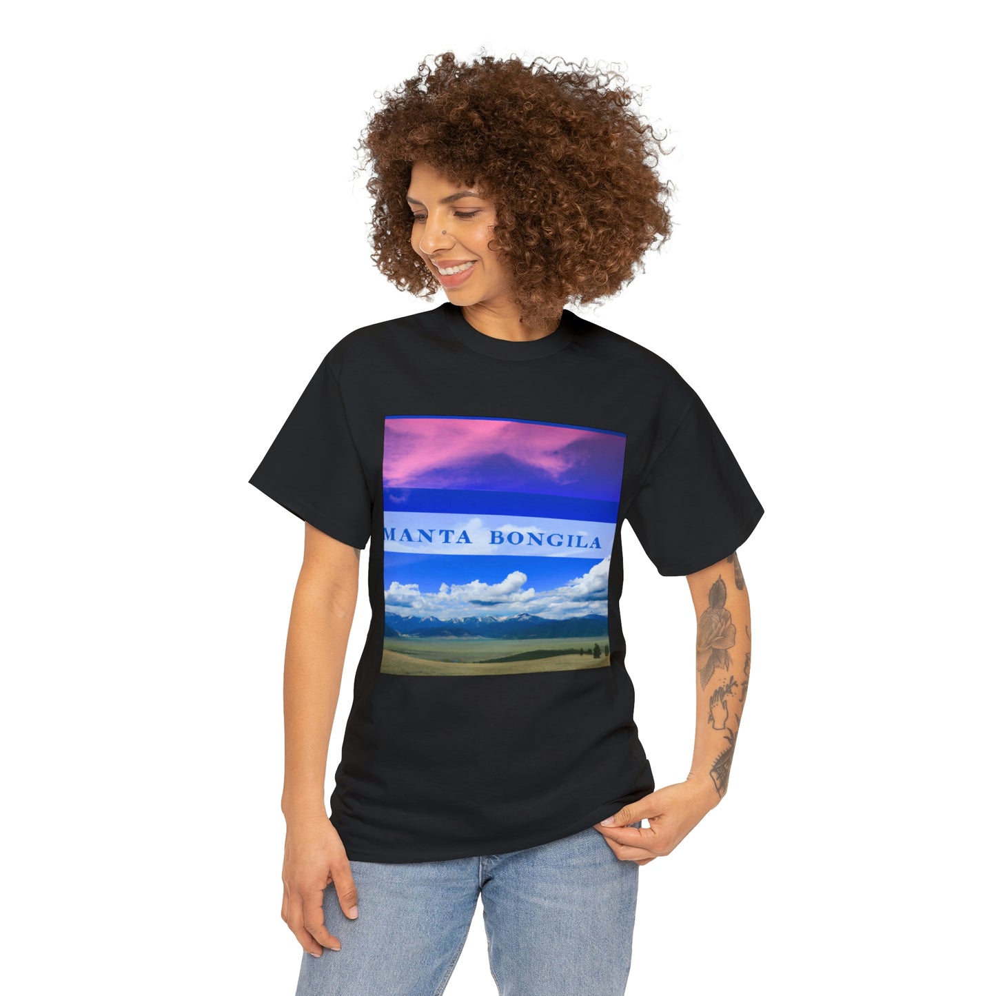 Sky Country is a term commonly used to describe the US states of Montana, Wyoming, and Idaho. The vast, mountainous areas of this region have given it the nickname, The Big Sky Country. It is known for its stunning natural beauty, - T-shirt