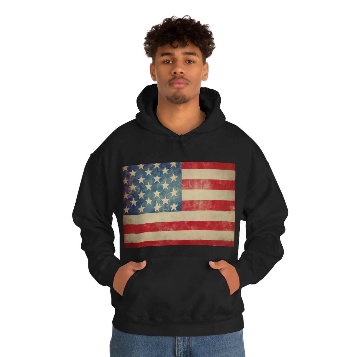 "America was not built on fear. America was built on courage, on imagination and an unbeatable determination to do the job at hand." -Harry S. Truman - Hoodie
