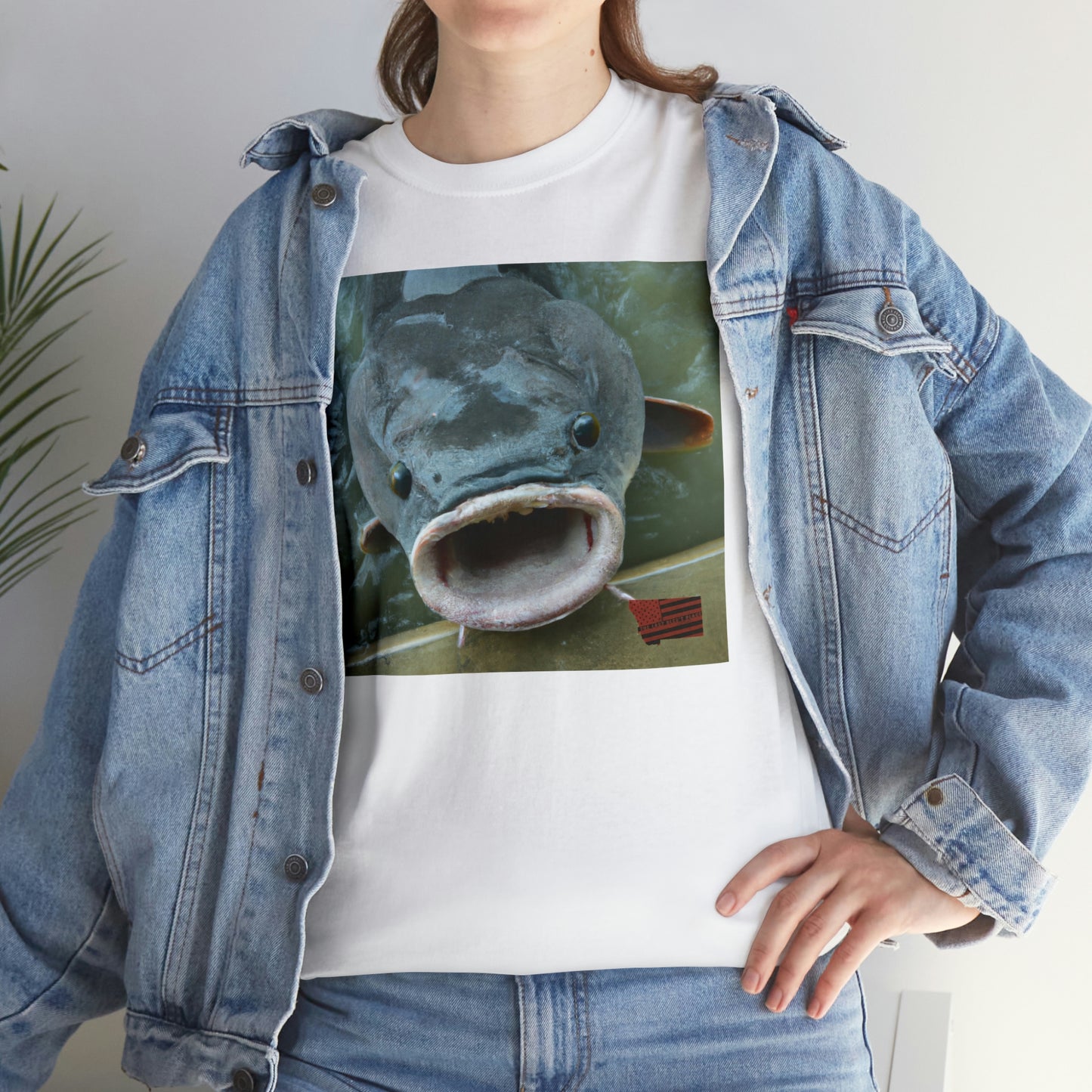 Pangalope Fish – a hybrid created from parts of a pangolin and a tilapia fish. It can survive in both aquatic and semi-aquatic environments, and is capable of eating plants, insects and small fish. - Tshirt