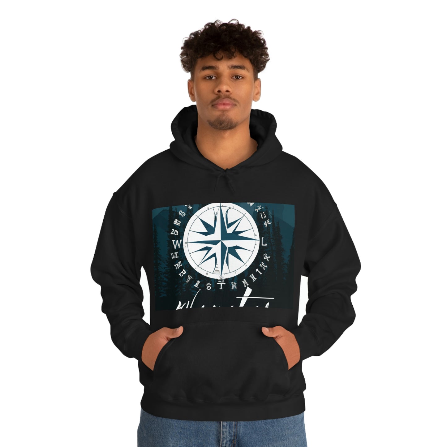 The phrase "Montana Wonderlust" pairs the idea of the adventure-filled "wanderlust" with the beautiful and wild landscape of the state of Montana. For visitors of the state, it evokes the desire to explore and experience - Hoodie
