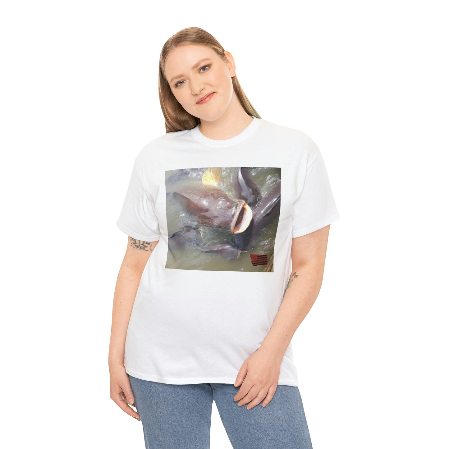Arctic Ringtail Angelfish. This breed has an eye-catching pattern of spiral rings in a subtle creamy-white hue. It is native to the waters of the Arctic Ocean, making it one of the most elusive and uncommon breeds of - Tshirt