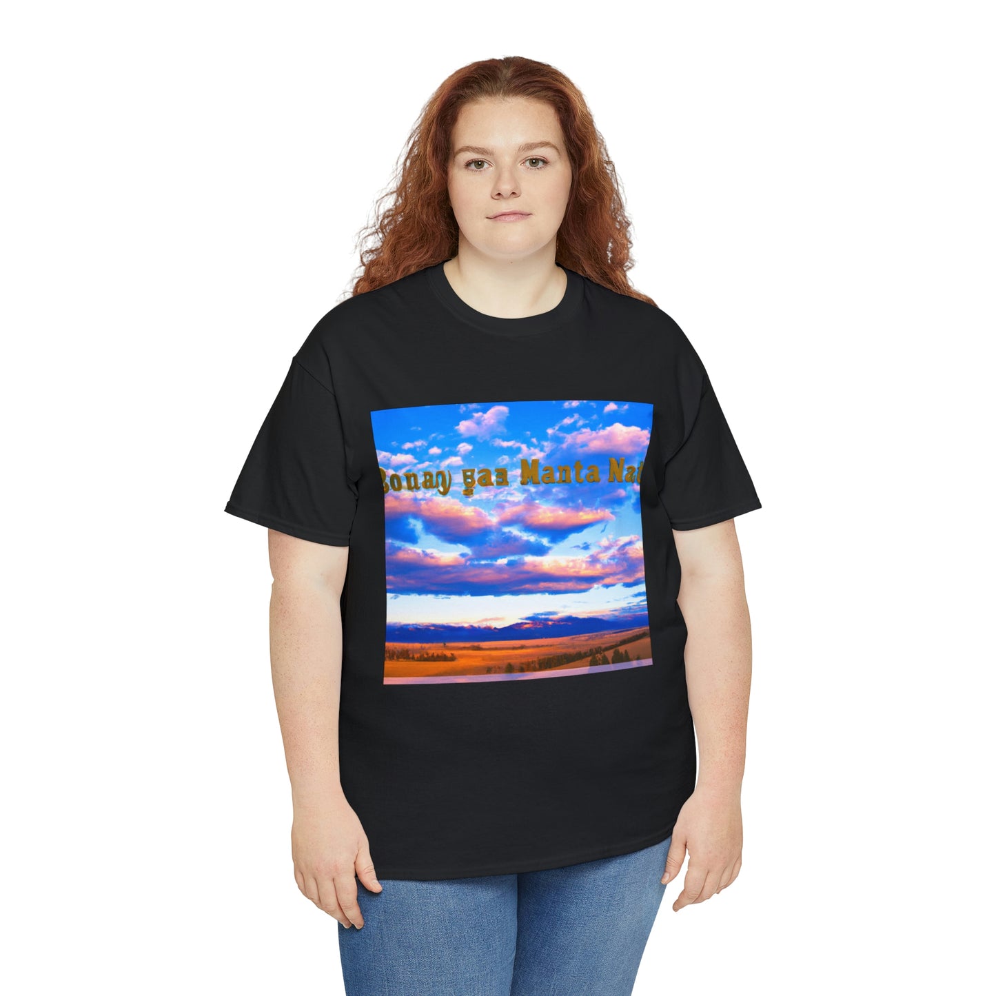 Big Sky Country is a nickname for the U.S. state of Montana, derived from the region's expansive views of the sky. The nickname is a reference to its dramatic mountain scenery, wide-open spaces, and some of the country - T-shirt