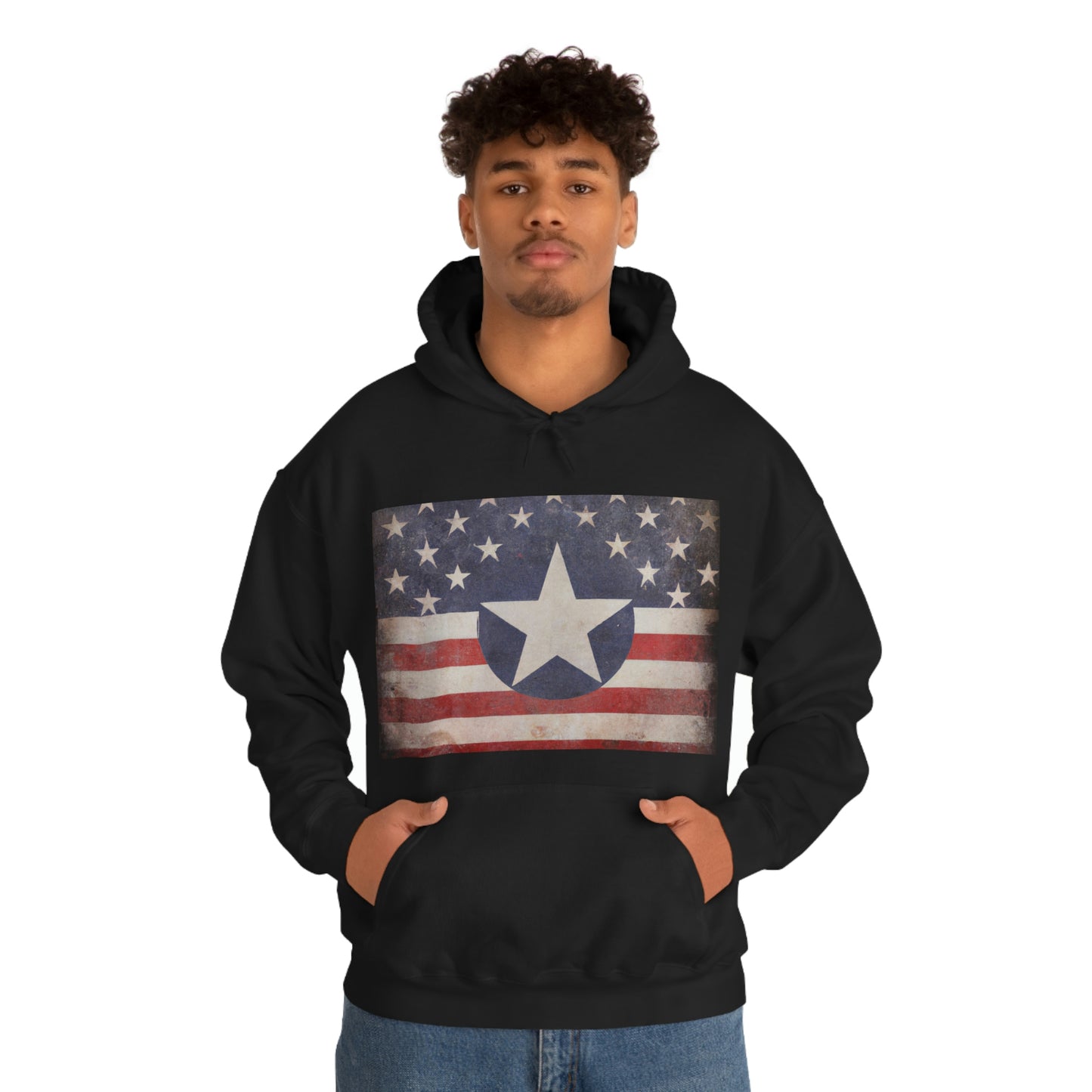 "I revere it, for it is the visible symbol of an infinite deity, the pledge of my allegiance to my country, and the emblem of mankind's brotherhood." - Henry Ward Beecher - Hoodie