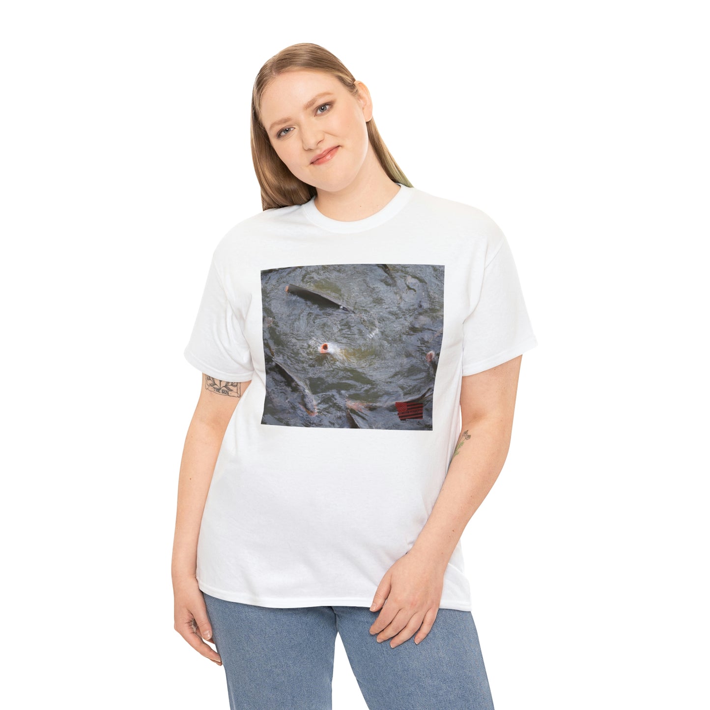 Fancy Quillfish, a sophistiated and multi-colored freshwater fish with large, cascading fins. - Tshirt