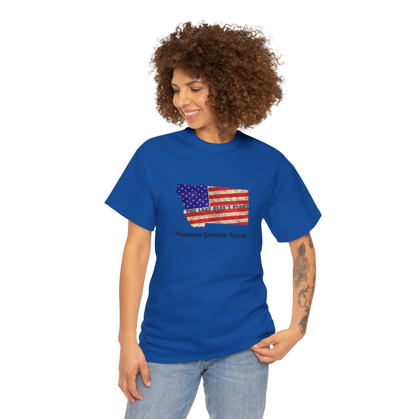 Montana Genuine -  Unisex Heavy Cotton Tee