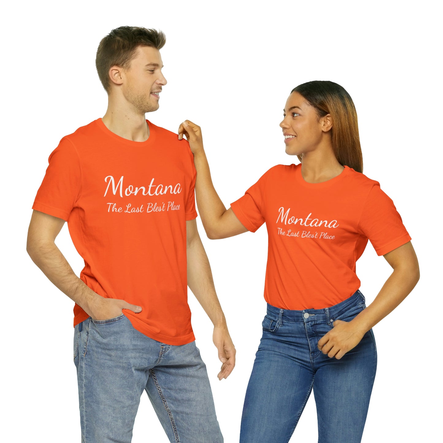 "Montana The Last Bles't Place" Black Ops Unisex Jersey Short Sleeve Tee