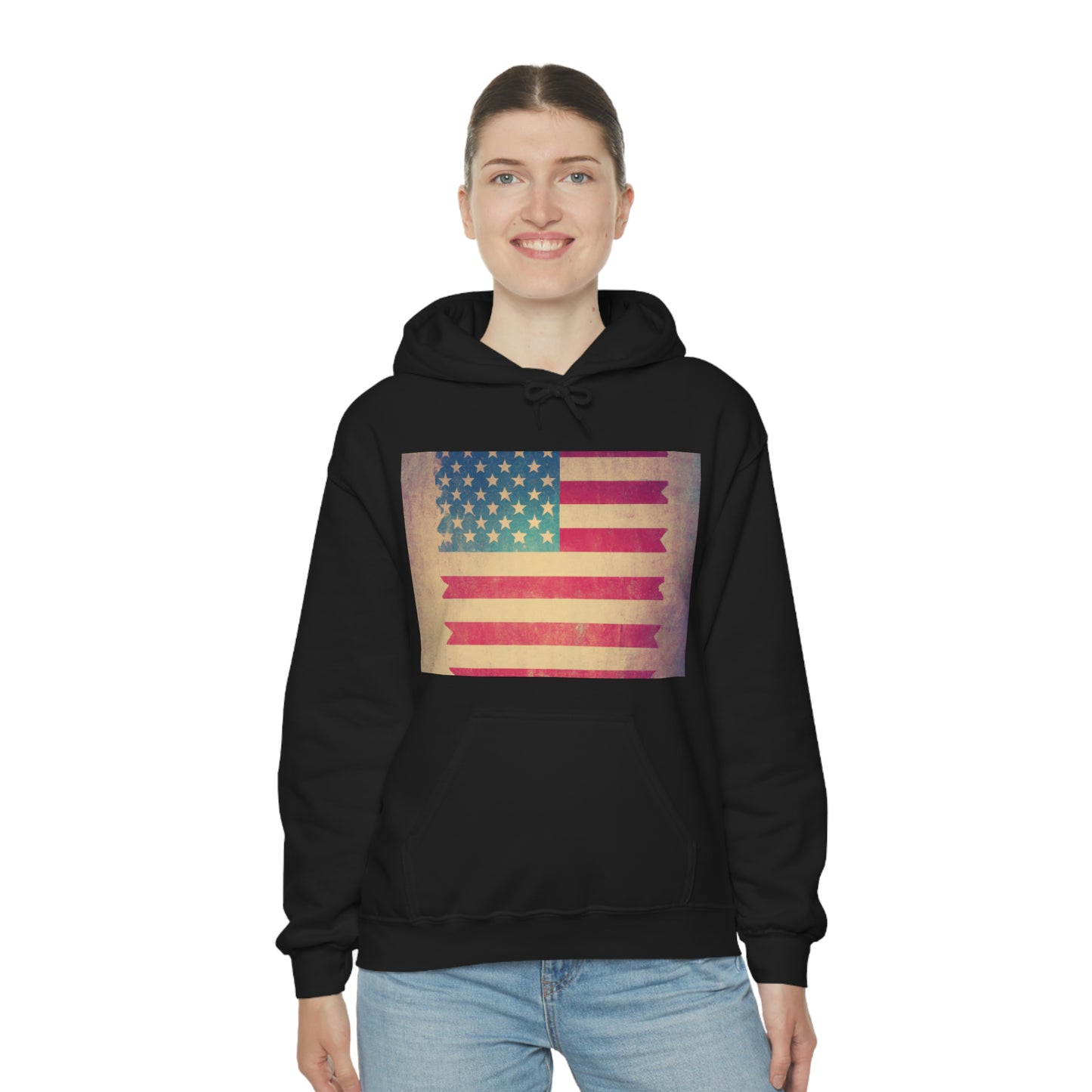 "America was not built on fear. America was built on courage, on imagination and an unbeatable determination to do the job at hand." -Harry S. Truman - Hoodie