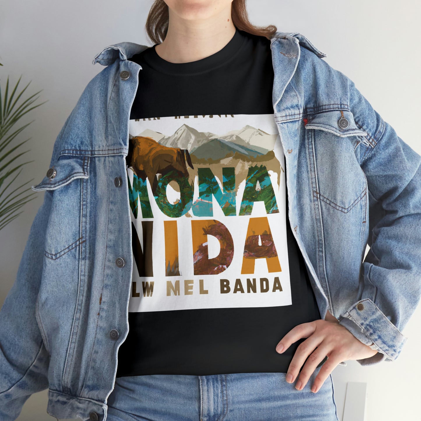 Montana's wildlife is diverse and abundant. Popular game animals in Montana include elk, bighorn sheep, mule deer, white-tailed deer, pronghorn, black bear, bison, moose, mountain goats, and - T-shirt