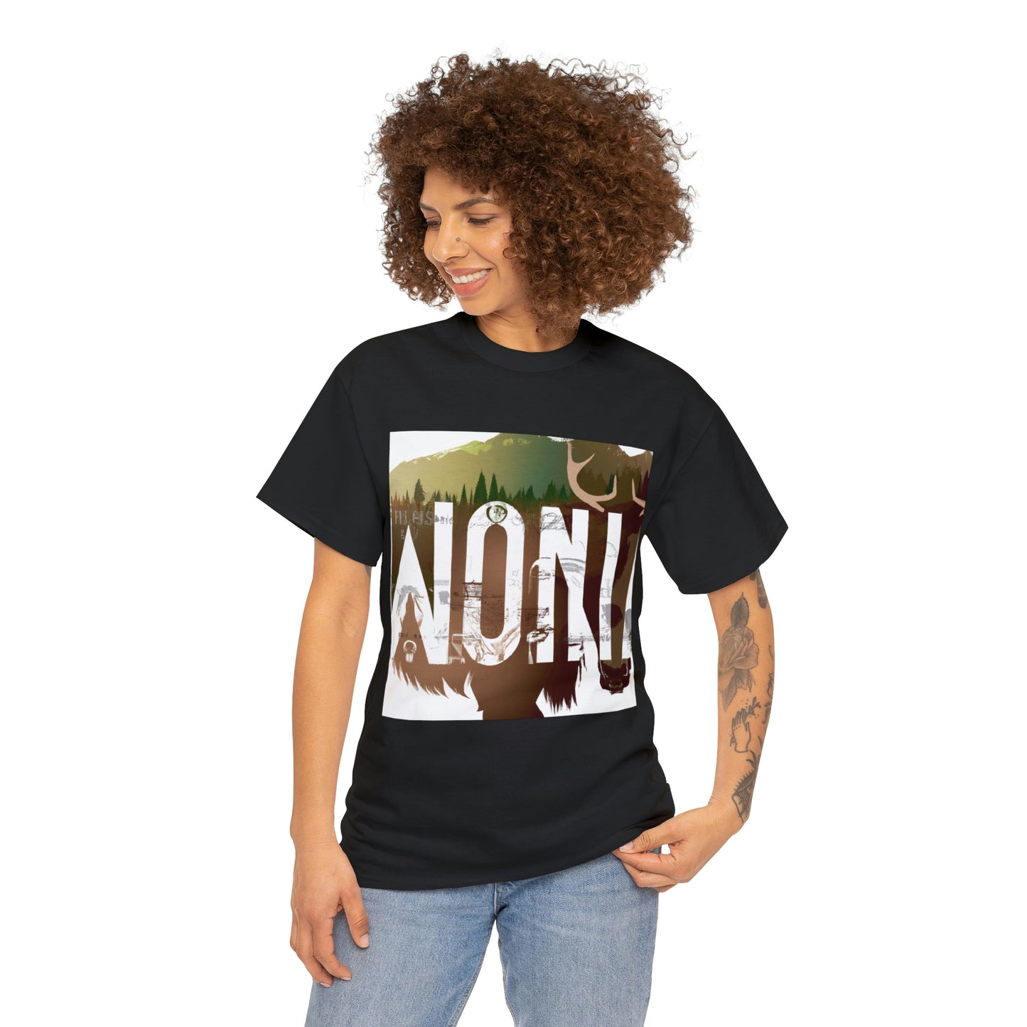 The wildlife of Montana includes many species of mammals, birds, insects, arthropods, reptiles, amphibians and fish. Some of the most iconic species are moose, elk, mule deer, bald and golden eagles, - T-shirt