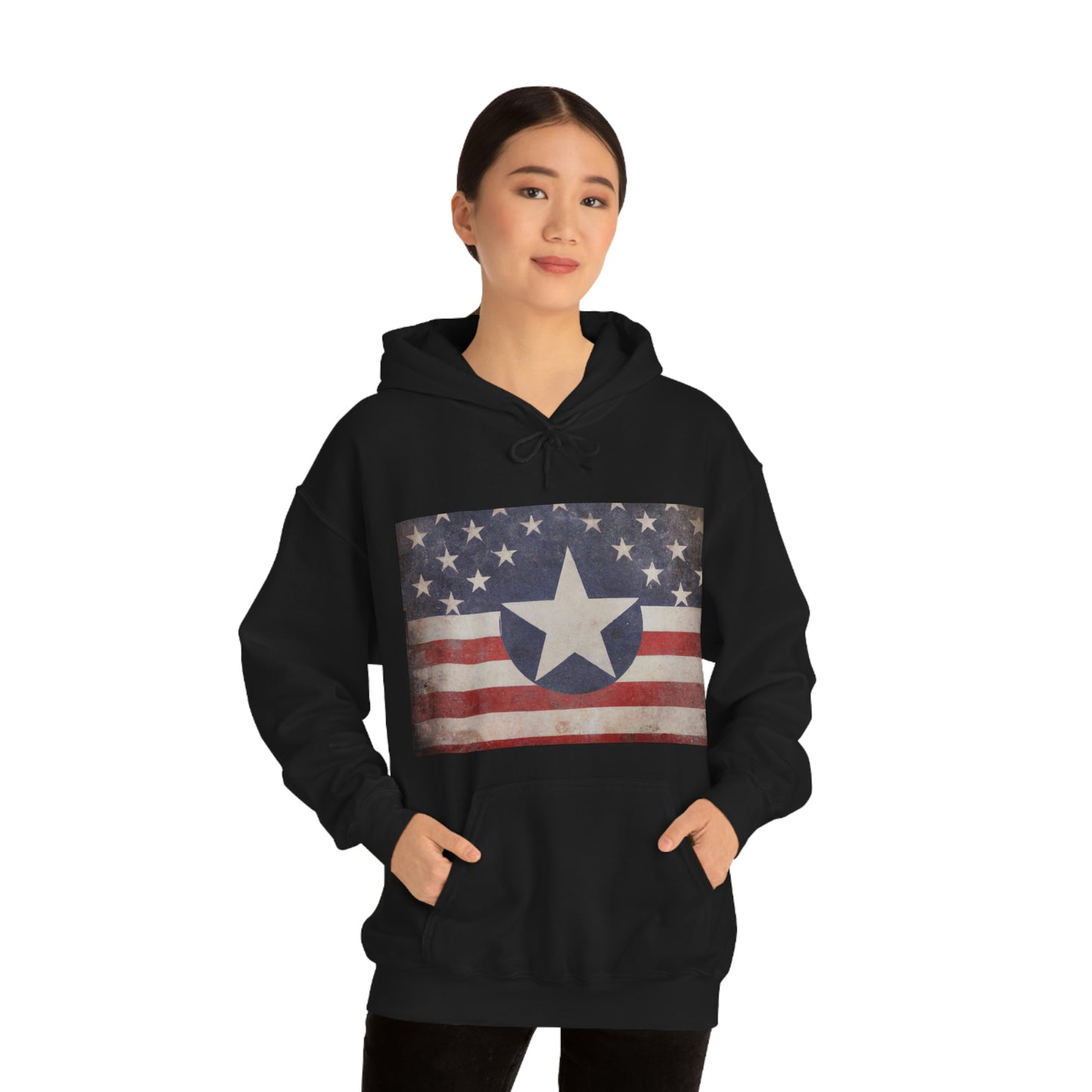 "I revere it, for it is the visible symbol of an infinite deity, the pledge of my allegiance to my country, and the emblem of mankind's brotherhood." - Henry Ward Beecher - Hoodie