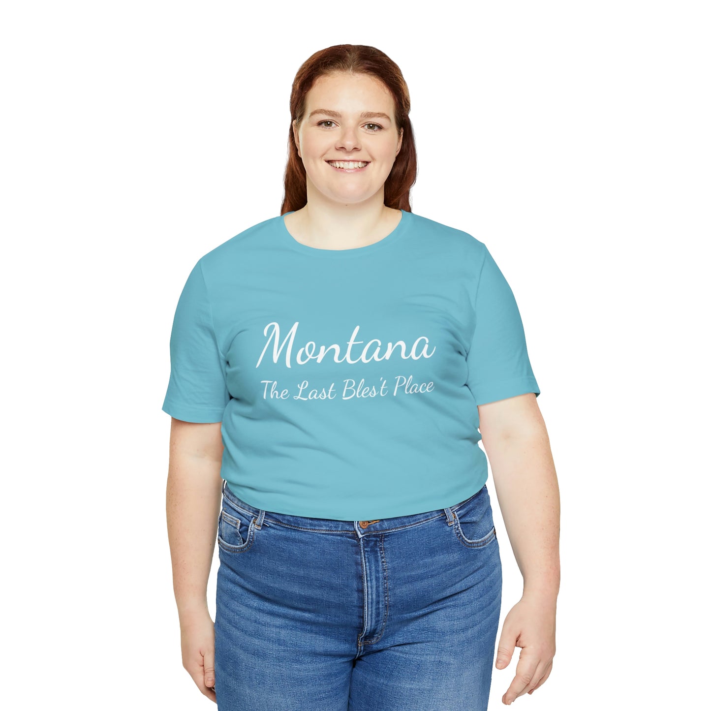 "Montana The Last Bles't Place" Black Ops Unisex Jersey Short Sleeve Tee