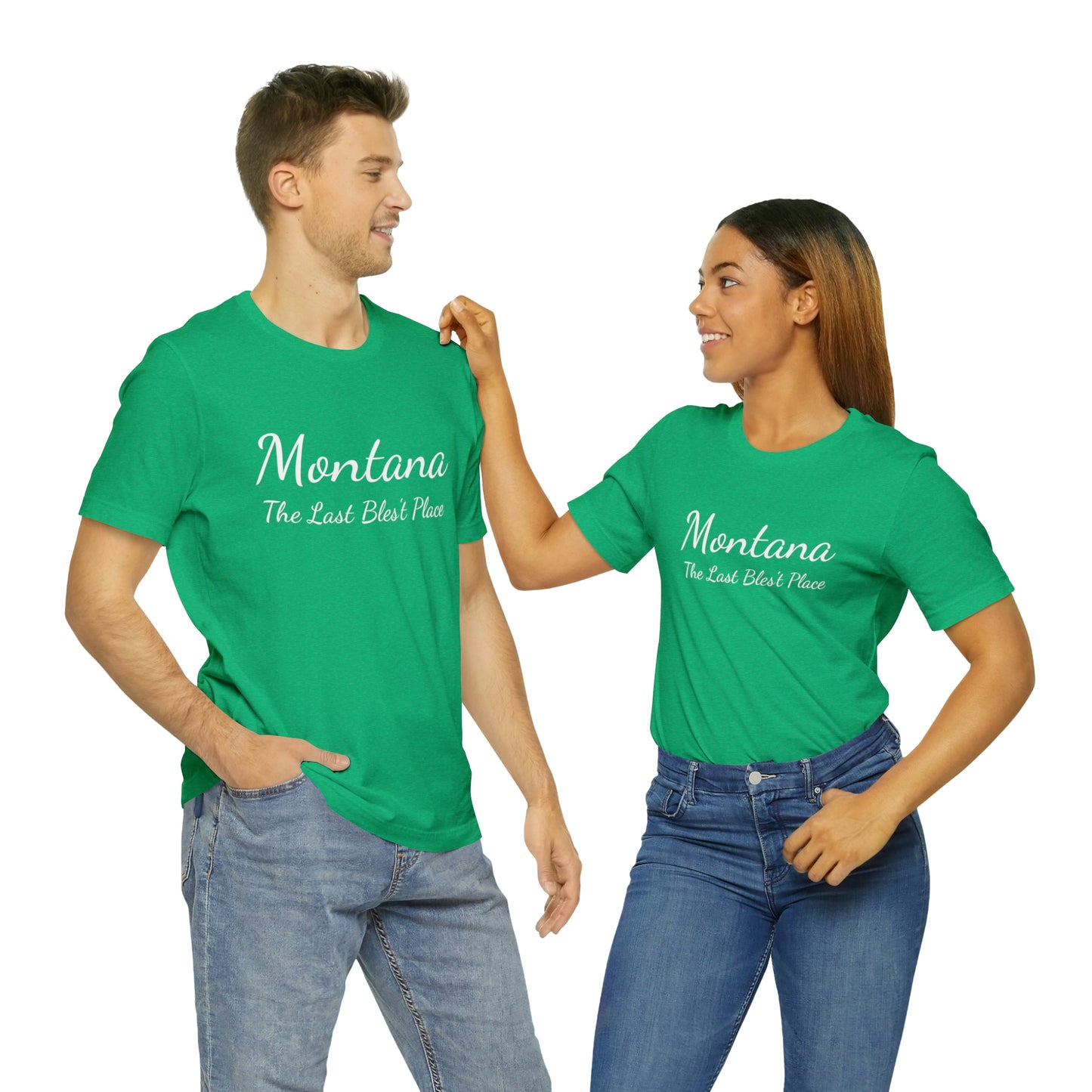 "Montana The Last Bles't Place" Black Ops Unisex Jersey Short Sleeve Tee