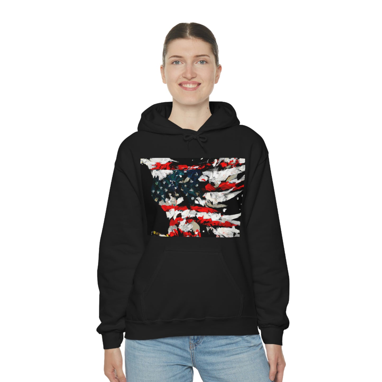 "We hold these truths to be self-evident, that all men are created equal, that they are endowed by their Creator with certain unalienable Rights, that among these are Life, Liberty and the pursuit of Happiness." - Declaration - Hoodie