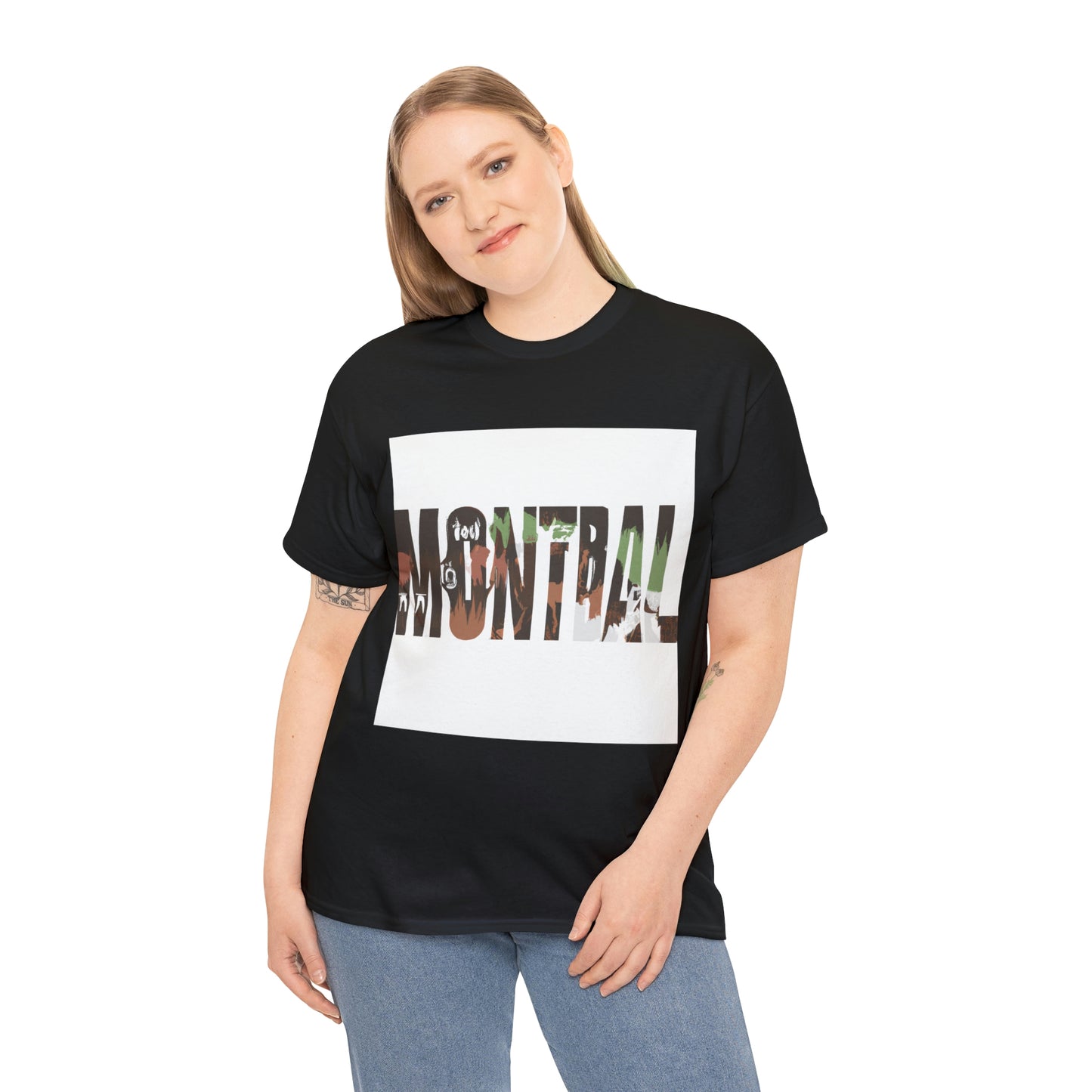 In Montana, you can find a variety of wildlife species, including bighorn sheep, elk, mule deer, white-tailed deer, antelope, wolf, grizzly bear, black bear, bison, mountain goat, - T-shirt