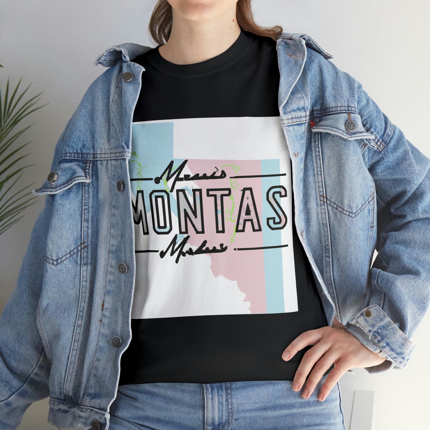 Montana vibes are typically peaceful, laid back and reflective. They often manifest as a sense of awe in the vast and peaceful landscape, combined with a spirit of freedom in the wide open spaces. Commonly found in the quiet, stunning - T-shirt