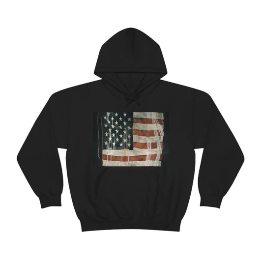 "The flagof our union must be cherished and sustained with the same spirit which inspired its creation." - Abraham Lincoln - Hoodie