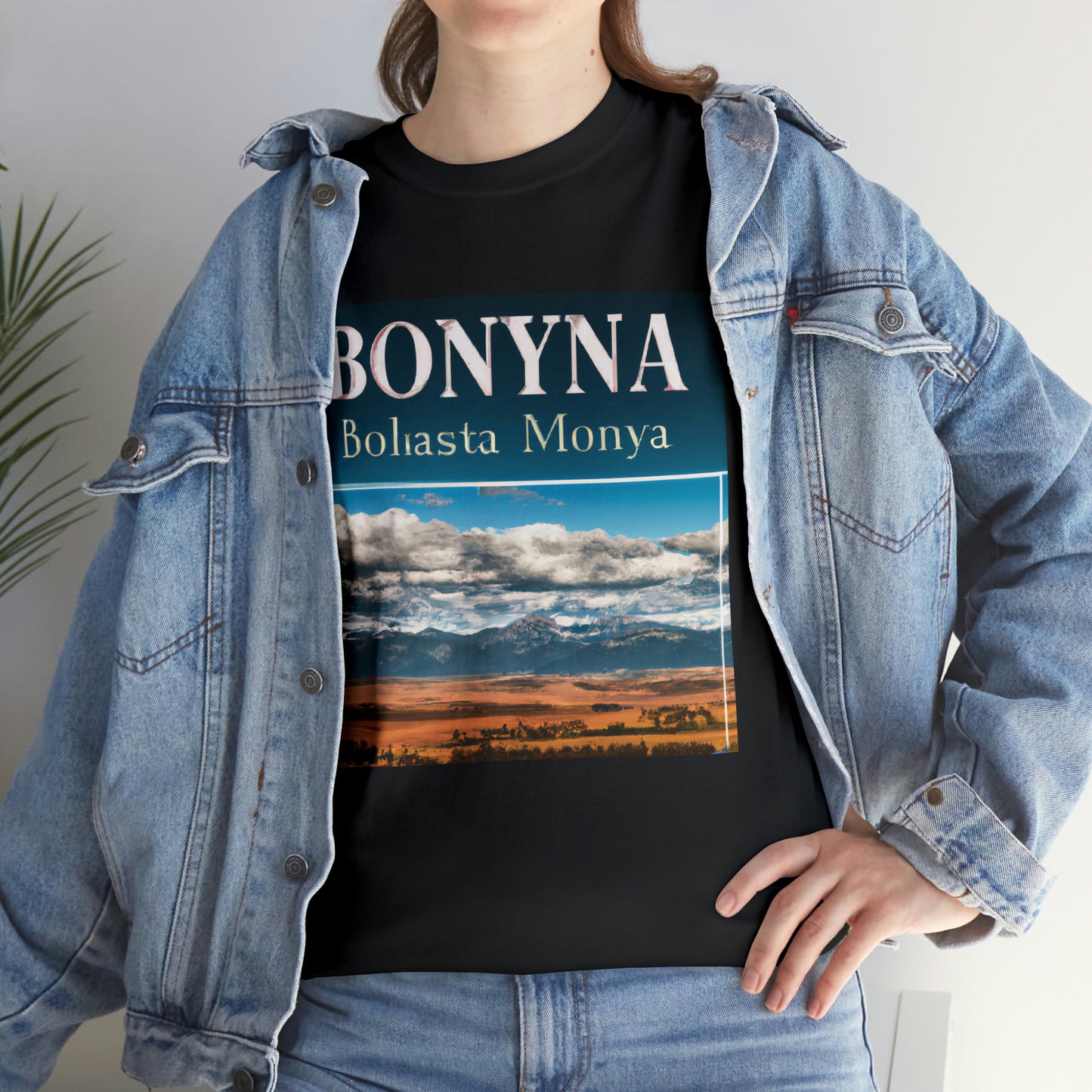 Big Sky Country is a term used to refer to the western region of the United States, mainly Montana, Idaho, and Wyoming. The term was coined by Montana writer A.B. Guthrie in his 1950 novel The Big Sky - T-shirt