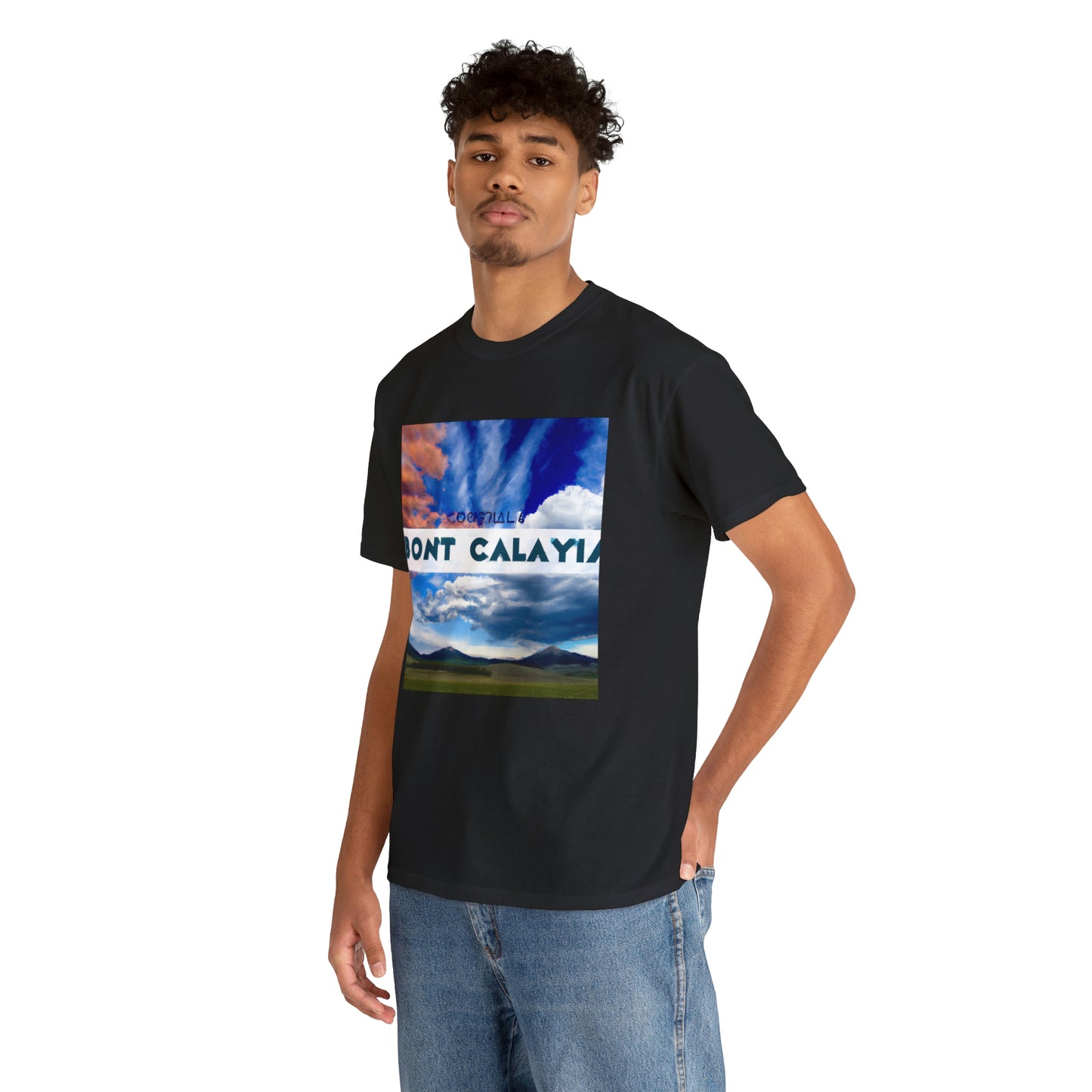 Sky Country is the nickname of the US state of Montana. The phrase is thought to be derived from a section of the classic American western song "I'm An Old Cowhand" by Johnny Mercer. The song’s chorus states - T-shirt