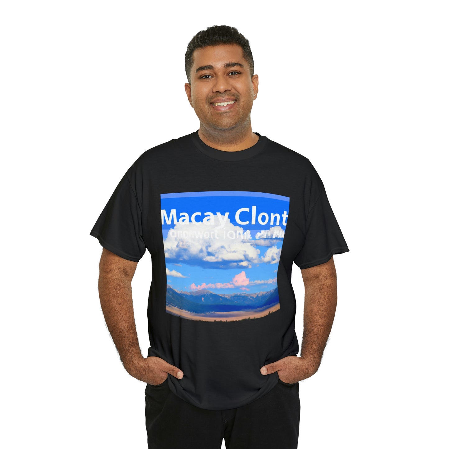 Big Sky Country is an oft-used nickname for the northwestern portion of the United States, most notably the states of Montana, Wyoming, and Idaho. Characterized by its wide open spaces, rugged mountains, and abundance of wildlife, Big Sky - T-shirt