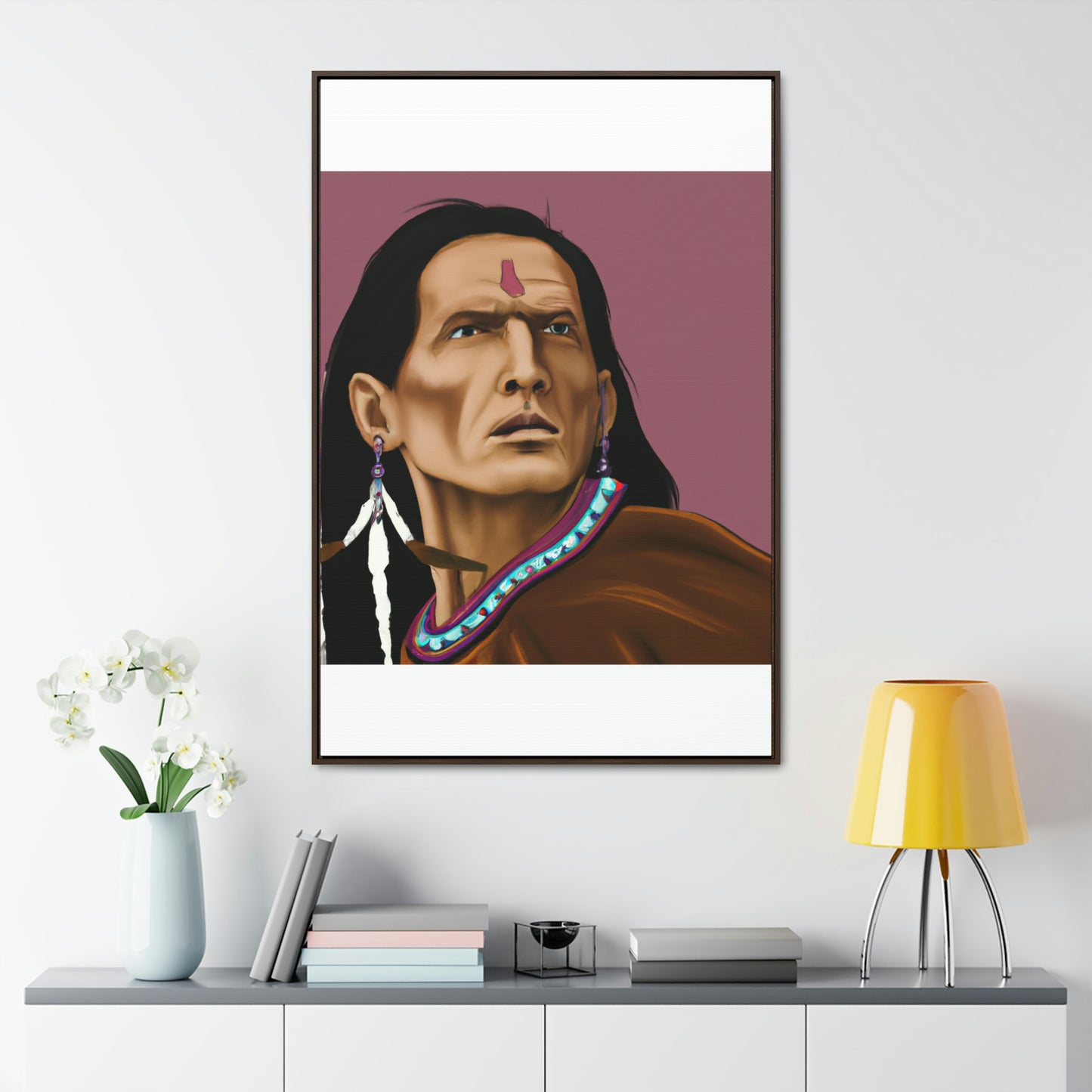 Tasunke Waken  (Lakota Sioux translation: "Golden Eagle") - Canvas