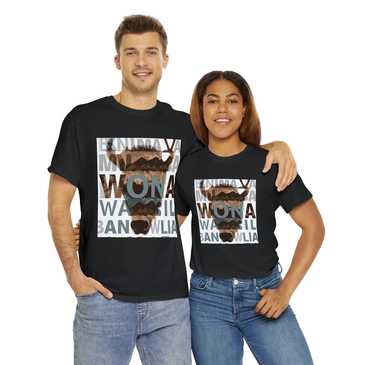 The wildlife of Montana is incredibly diverse, consisting of species such as lynx, cougar, bighorn sheep, elk, moose, mule deer, white-tailed deer, black bears, grizzly bear, wolves, - T-shirt