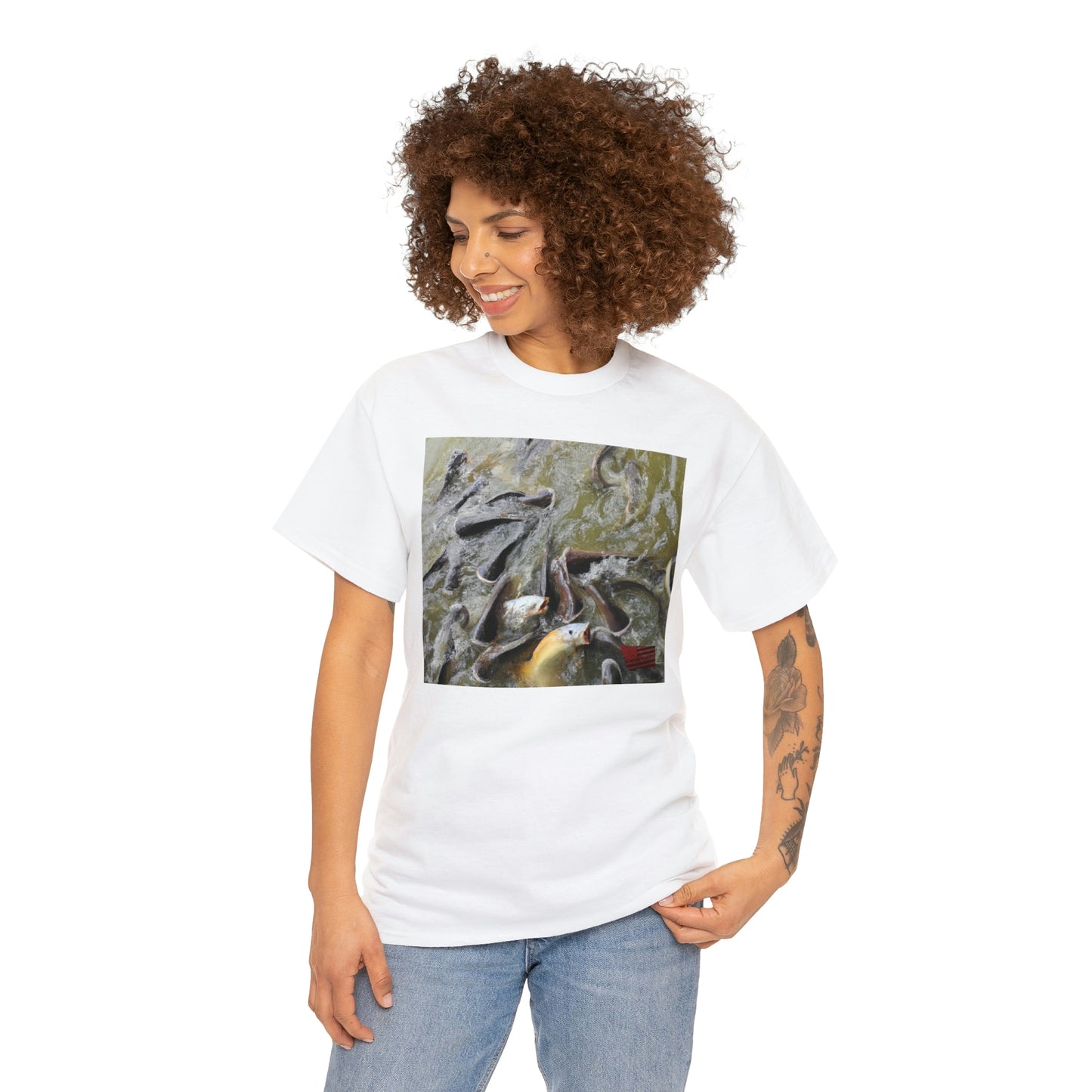 Arctic Tiger RingScale Fish - Tshirt