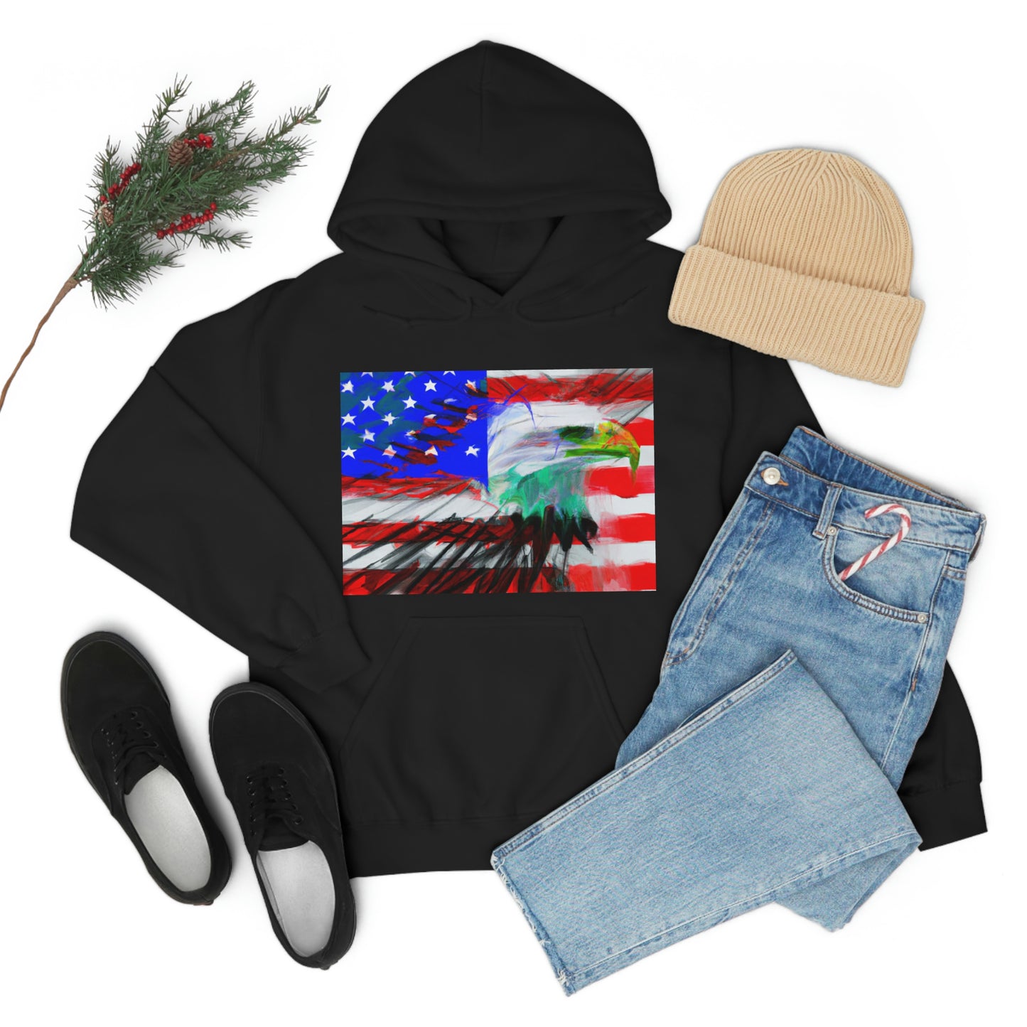 "We the People of the United States, in Order to form a more perfect Union, establish Justice, insure domestic Tranquility, provide for the common defence, promote the general Welfare, and secure the Blessings of Liberty to ourselves and - Hoodie