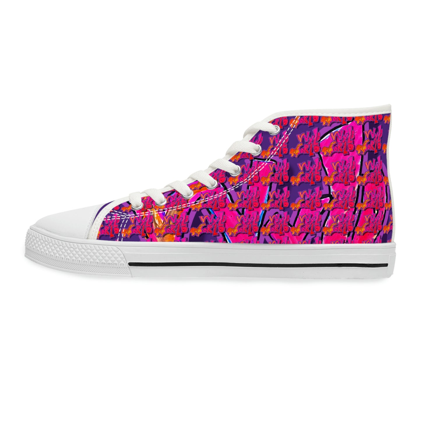 Wyld World - Women's High Top Sneakers