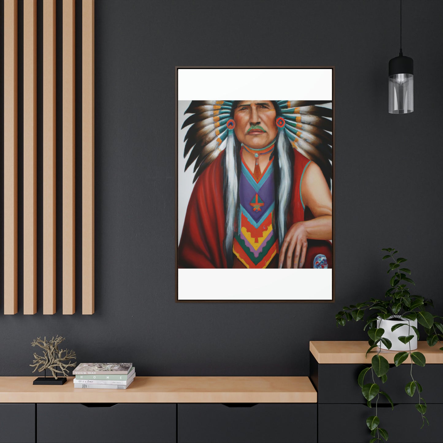 Tall Feather - Canvas