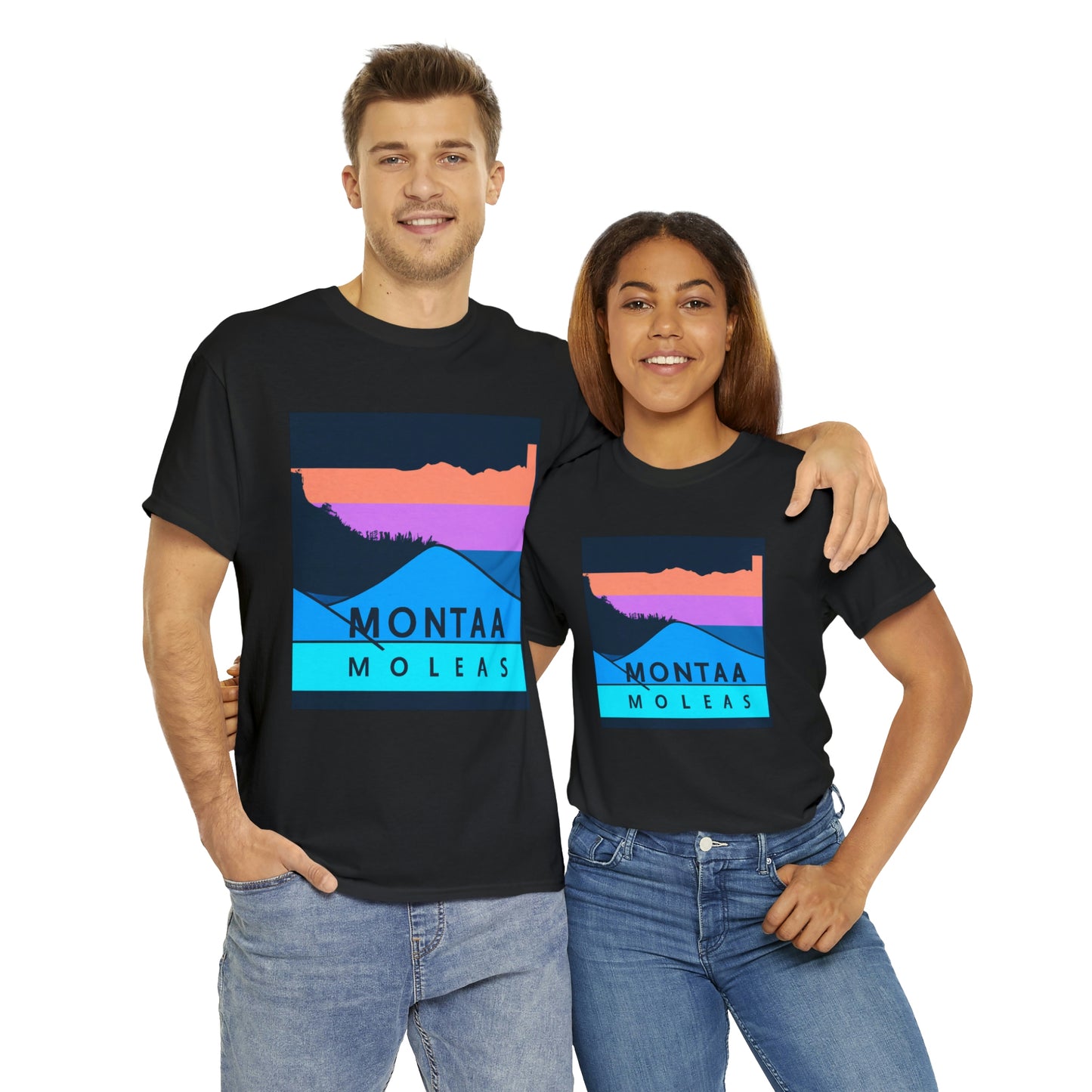 Montana Vibes is a term used to describe the culture and atmosphere of the state of Montana. It is often associated with the rural, laid-back lifestyle that thrives in the state, bringing a unique style of living that stands - T-shirt