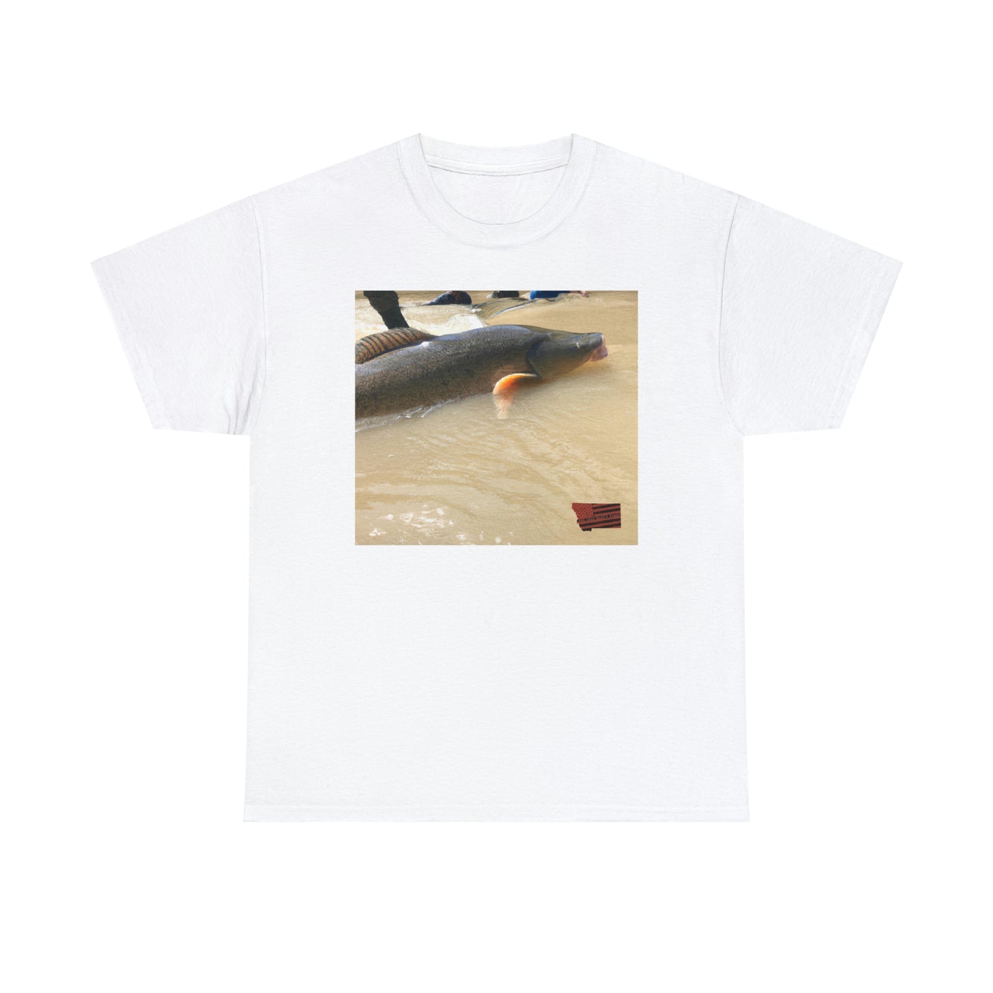 Moonfish! This black and white striped fish has the ability to swim in reverse and even defy gravity by propelling itself off the surface of the water. Moonfish live in groups and have a diet of small aquatic invertebrates and plant - Tshirt