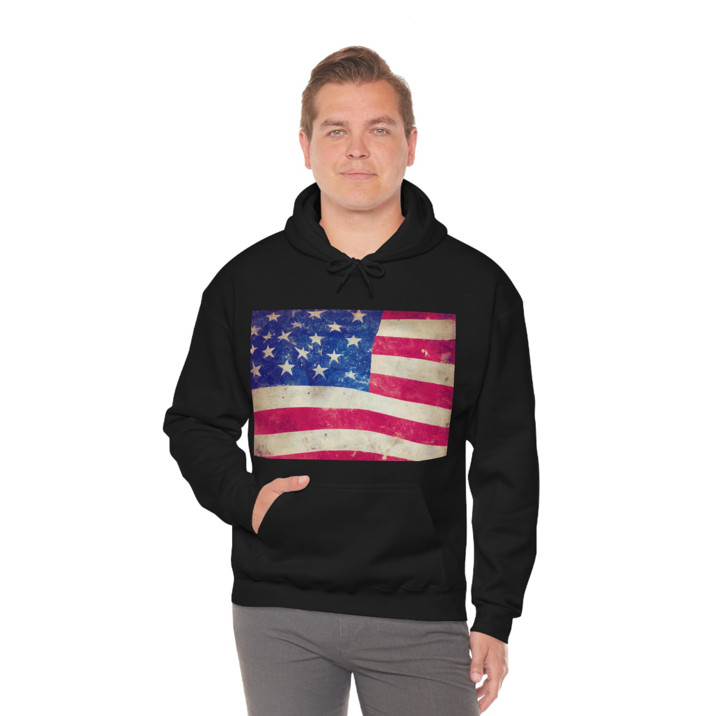 "I love the American flag. It's a symbol of freedom, courage, and hope." - Bruce Dern - Hoodie