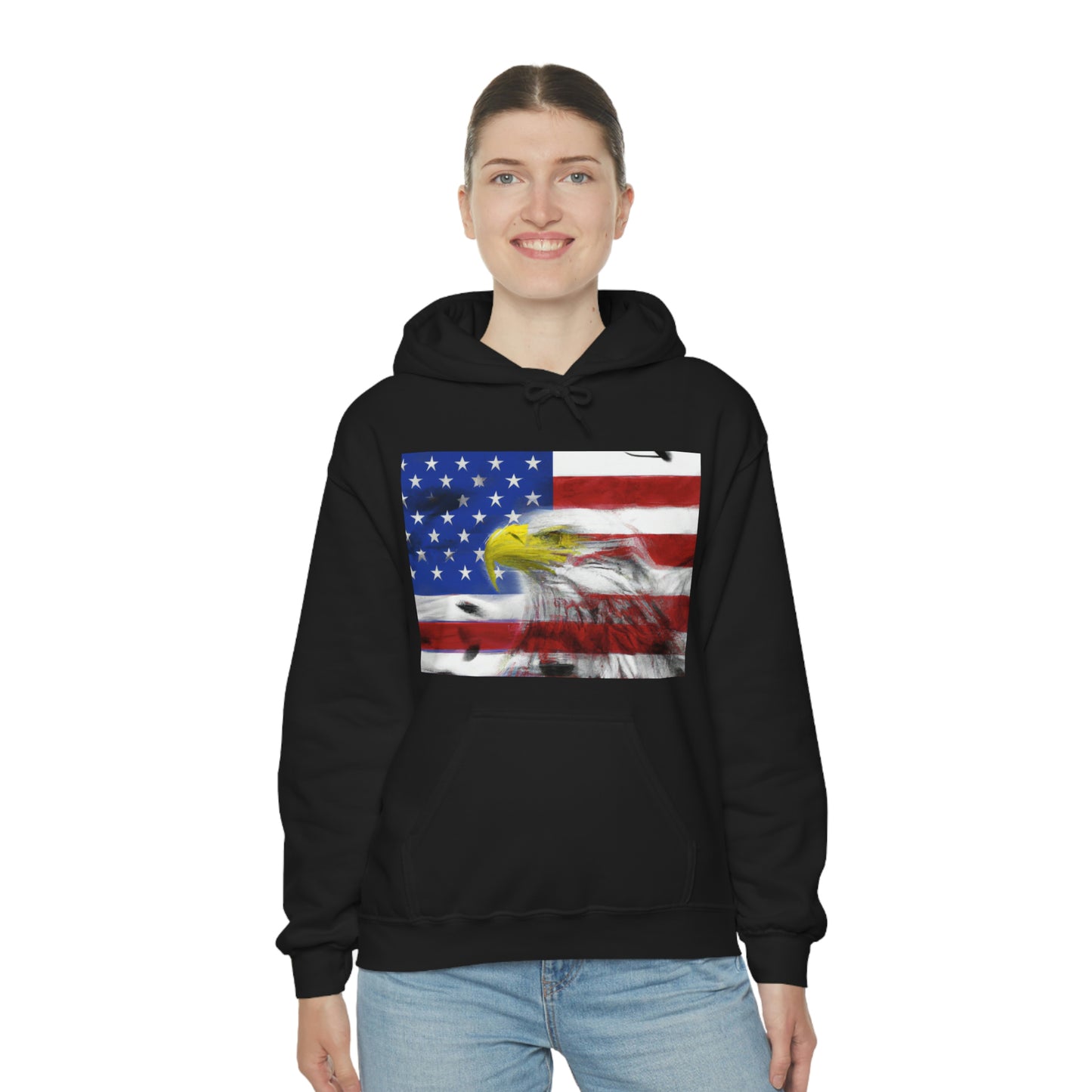 "America was not built on fear. America was built on courage, on imagination and an unbeatable determination to do the job at hand." - Harry S. Truman - Hoodie