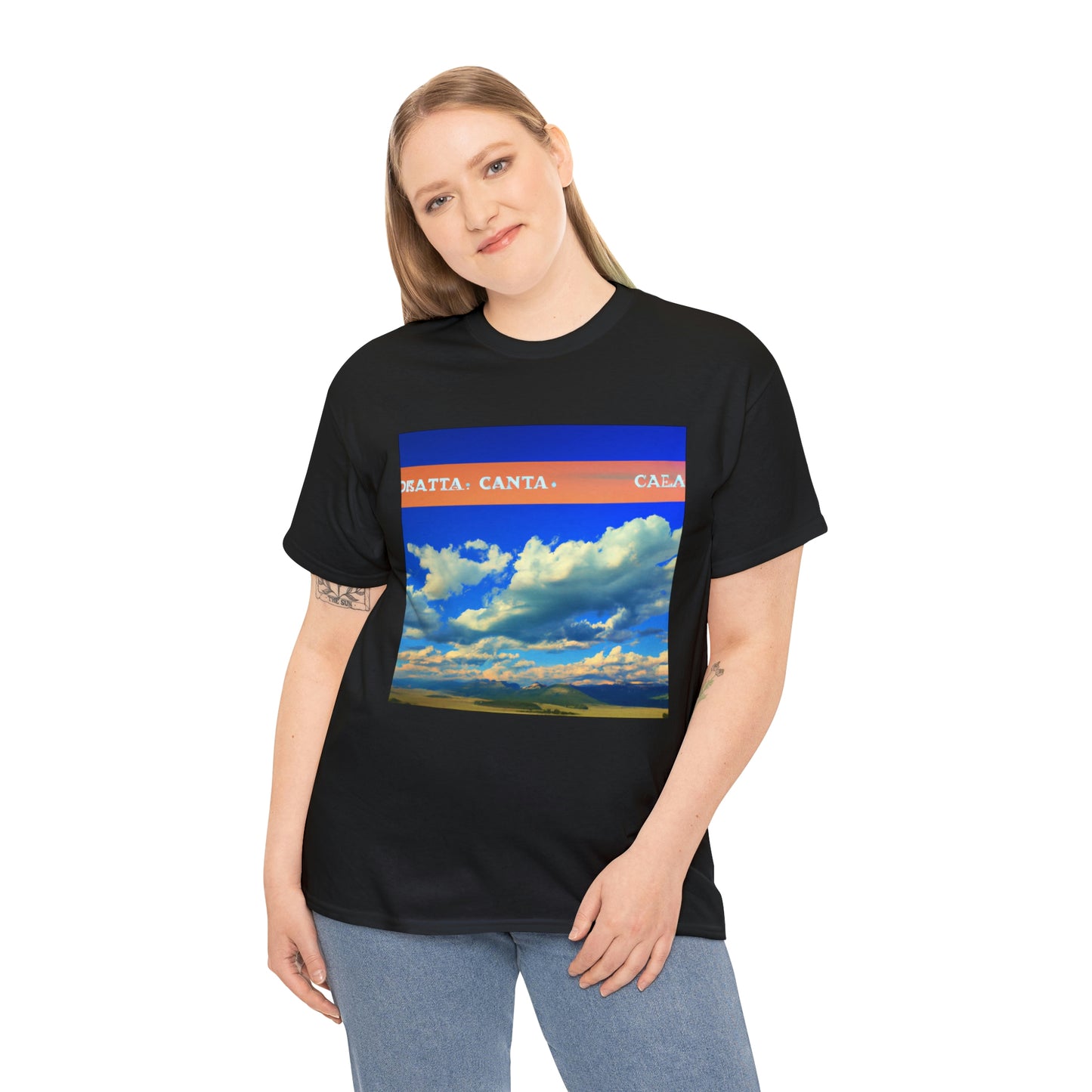 Sky Country is a nickname for the U.S. state of Montana, derived from its wide open spaces of big sky country. The vast landscape of the state allows for uninterrupted views of the horizon, presenting dramatic views of sky, mountain ranges - T-shirt