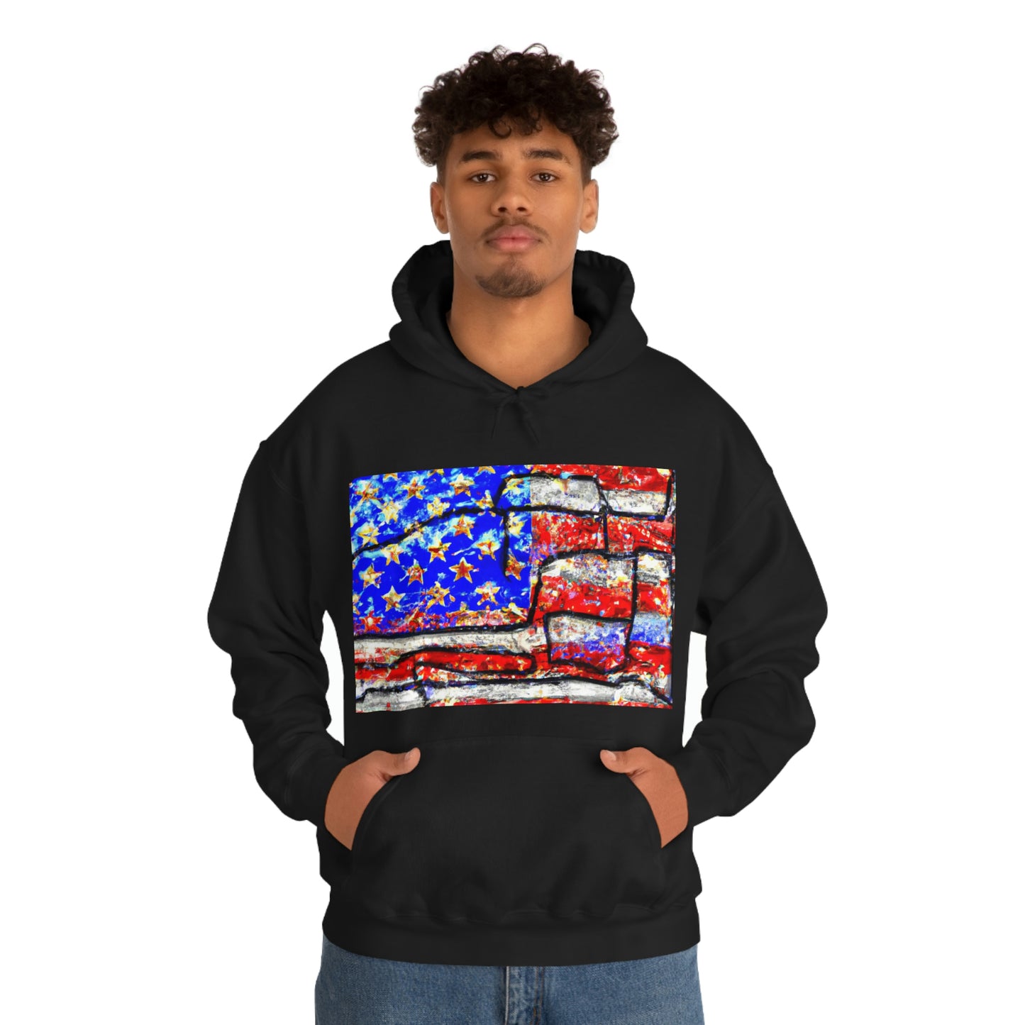 "America is not perfect, but it's the greatest hope of a troubled world."  - President Barack Obama - Hoodie