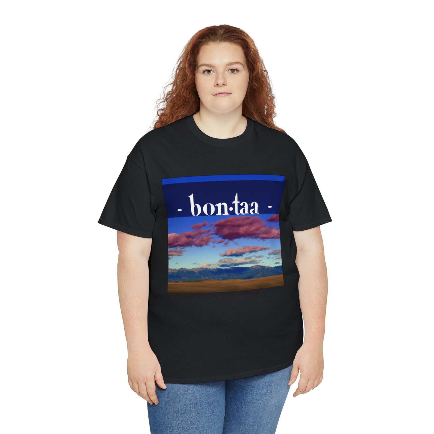 Big Sky Country is a nickname for the U.S. state of Montana and a popular moniker for the wide, open spaces of the western American region—from the Great Plains to the northern Rocky Mountains—that are famed for spectacularly clear - T-shirt