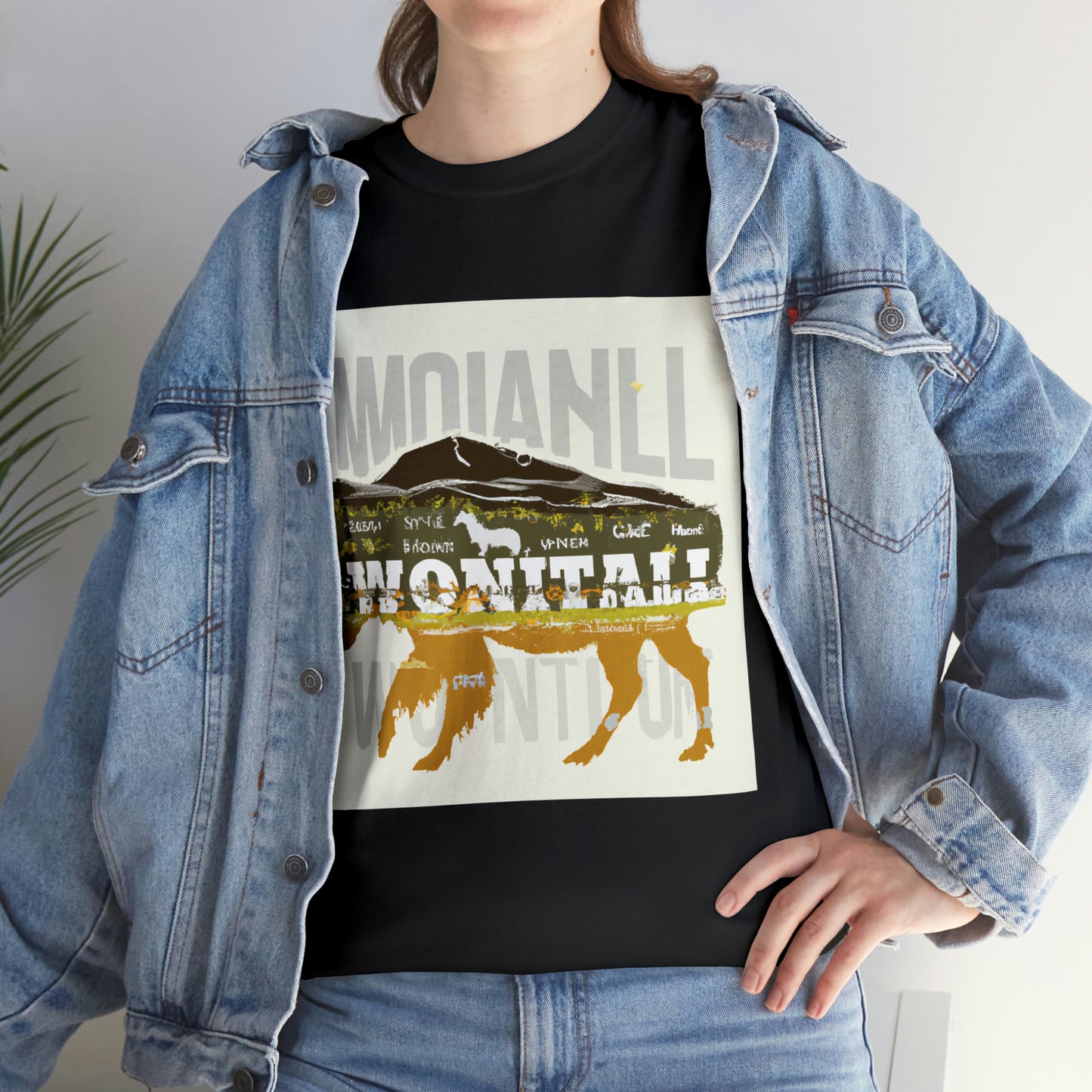 There is an abundance of diverse wildlife in Montana, including over 70 species of mammals, 300 species of birds, and a variety of reptiles, amphibians, and fish. Some of the more common species include elk, deer, antelope - T-shirt