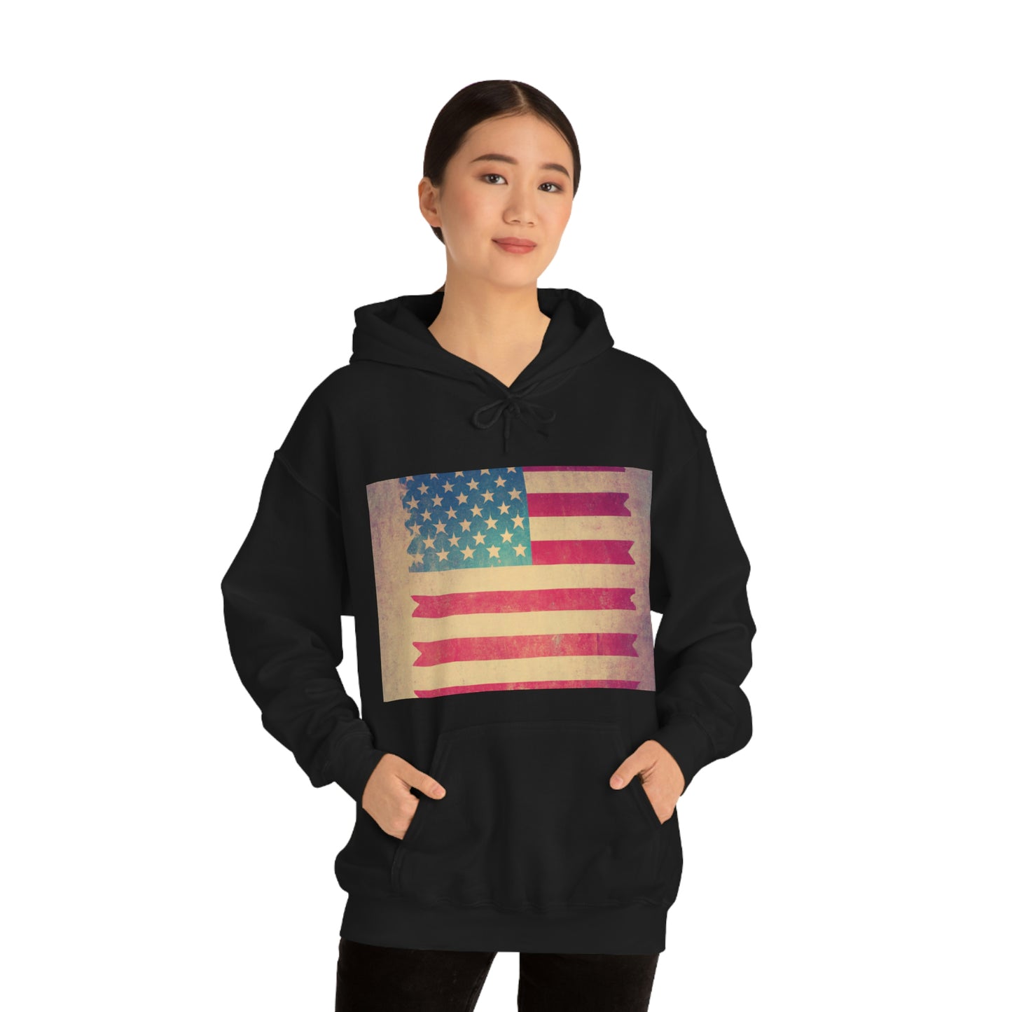 "America was not built on fear. America was built on courage, on imagination and an unbeatable determination to do the job at hand." -Harry S. Truman - Hoodie