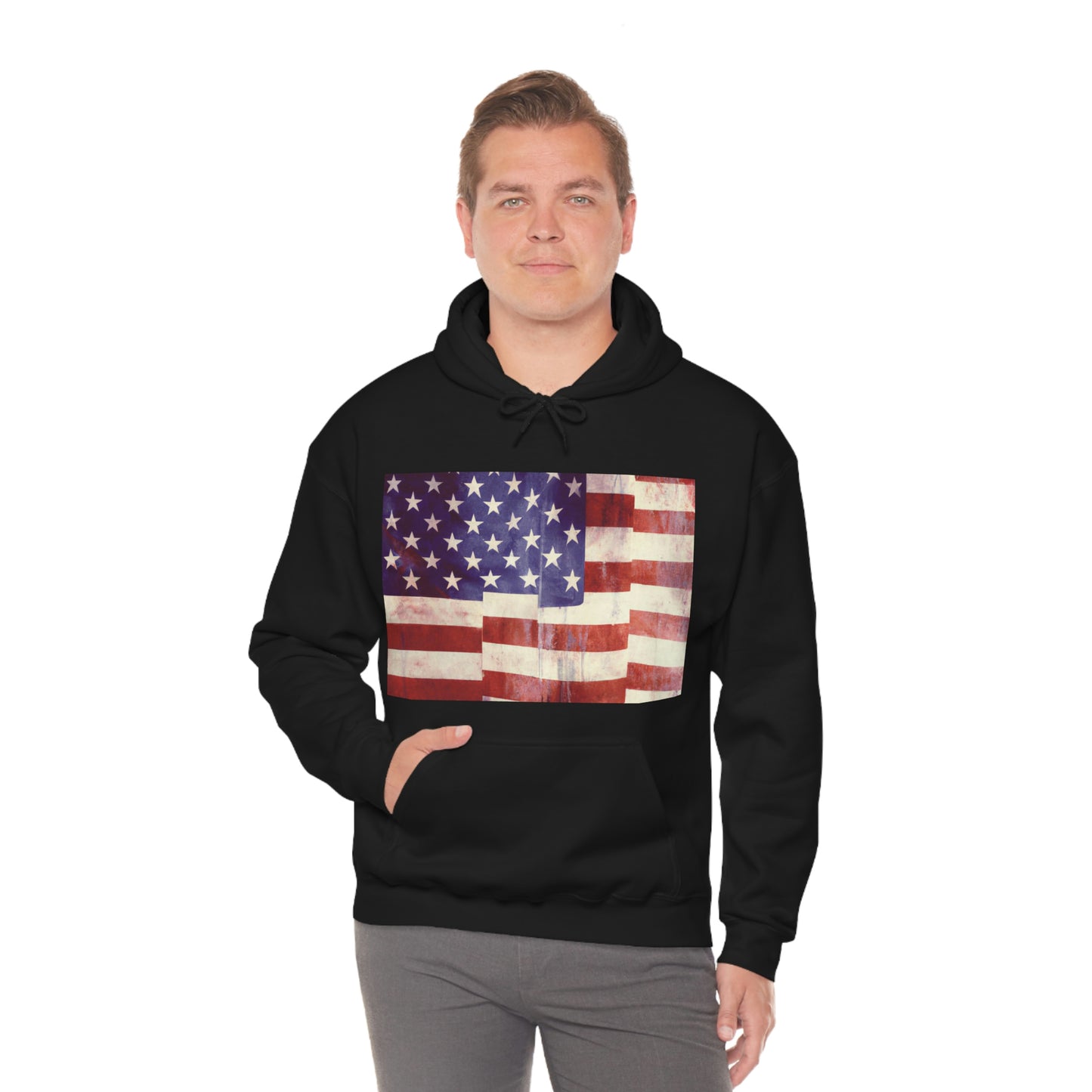 "The flag of the United States shall be thirteen horizontal stripes, alternate red and white, -- the union of thirteen stars, white in a blue field, representing a new constellation." - The Flag Resolution of 1777 - Hoodie