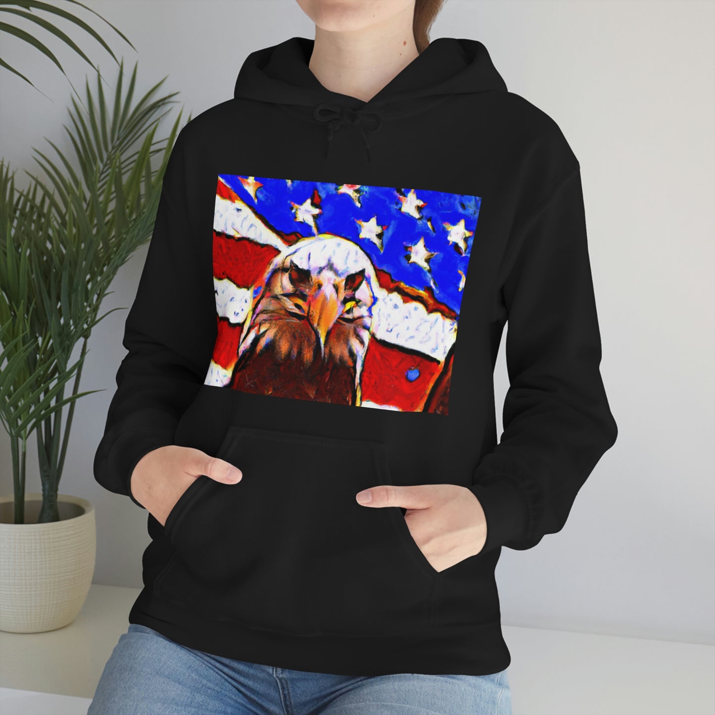 "The flame of American freedom will never be extinguished" - Ronald Reagan - Hoodie