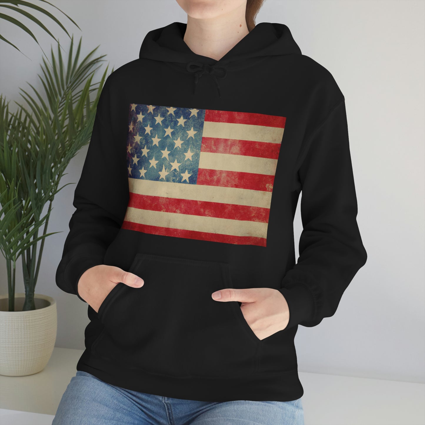 "America was not built on fear. America was built on courage, on imagination and an unbeatable determination to do the job at hand." -Harry S. Truman - Hoodie